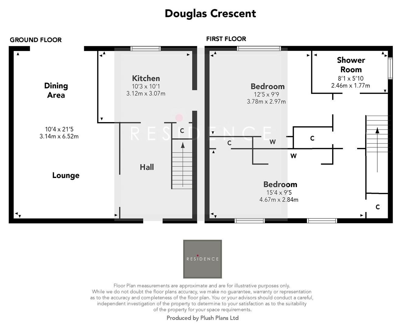 2 bed semidetached house for sale in Douglas Crescent, Uddingston