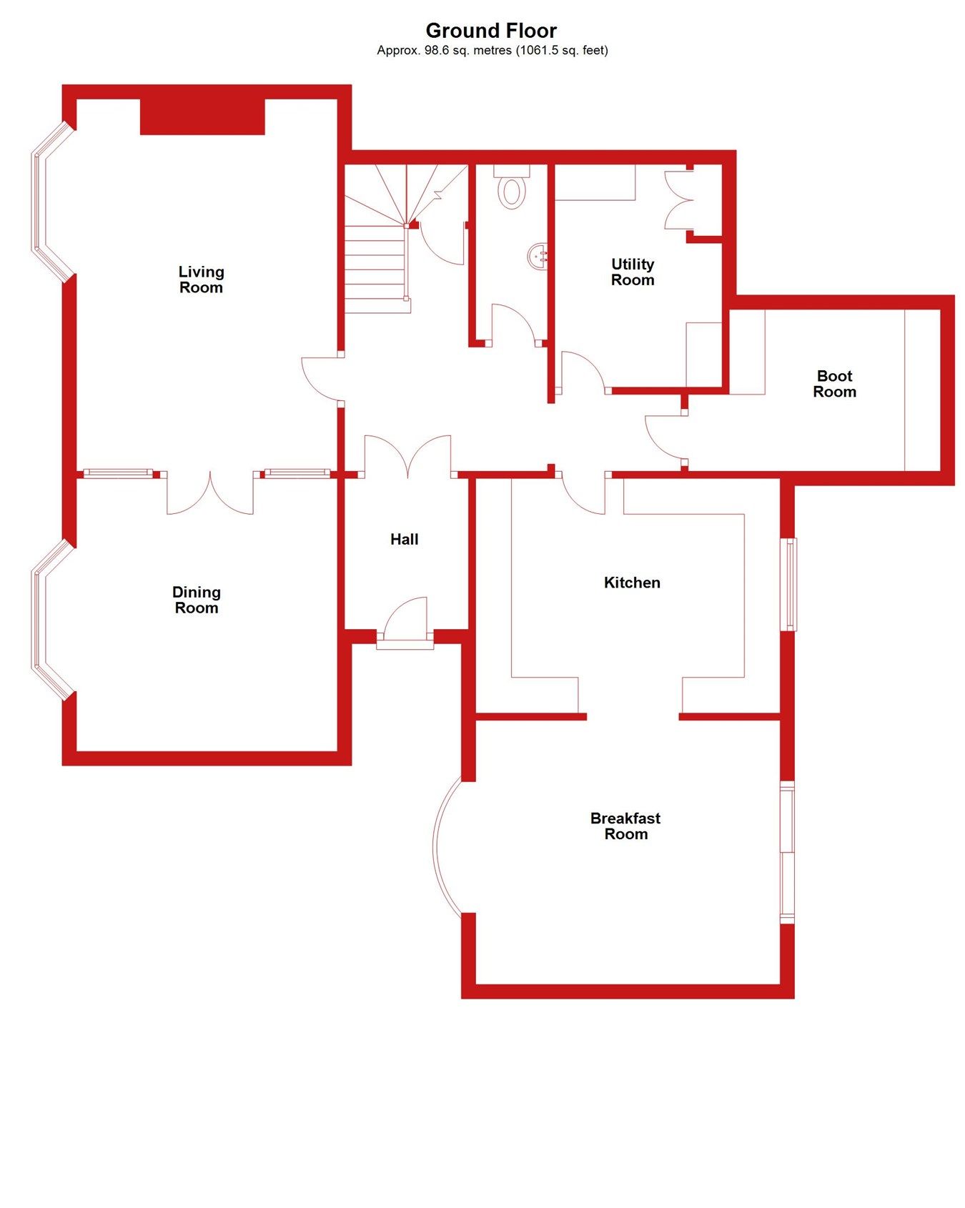 4 bed detached house for sale in 68 Station Road, Warboys, Huntingdon