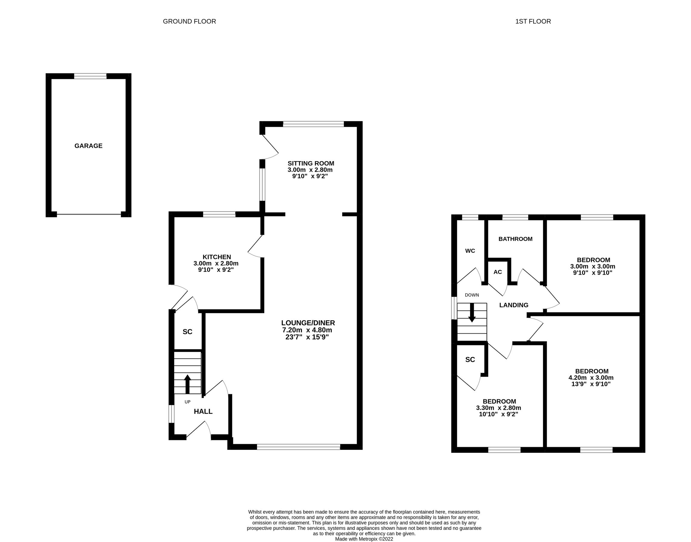 3 bed semidetached house for sale in Oldhill, Dunstable, Bedfordshire