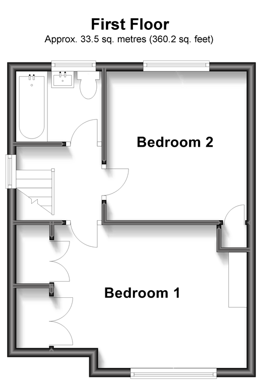2 bed end terrace house for sale in St. Albans Road, Havant, Hampshire