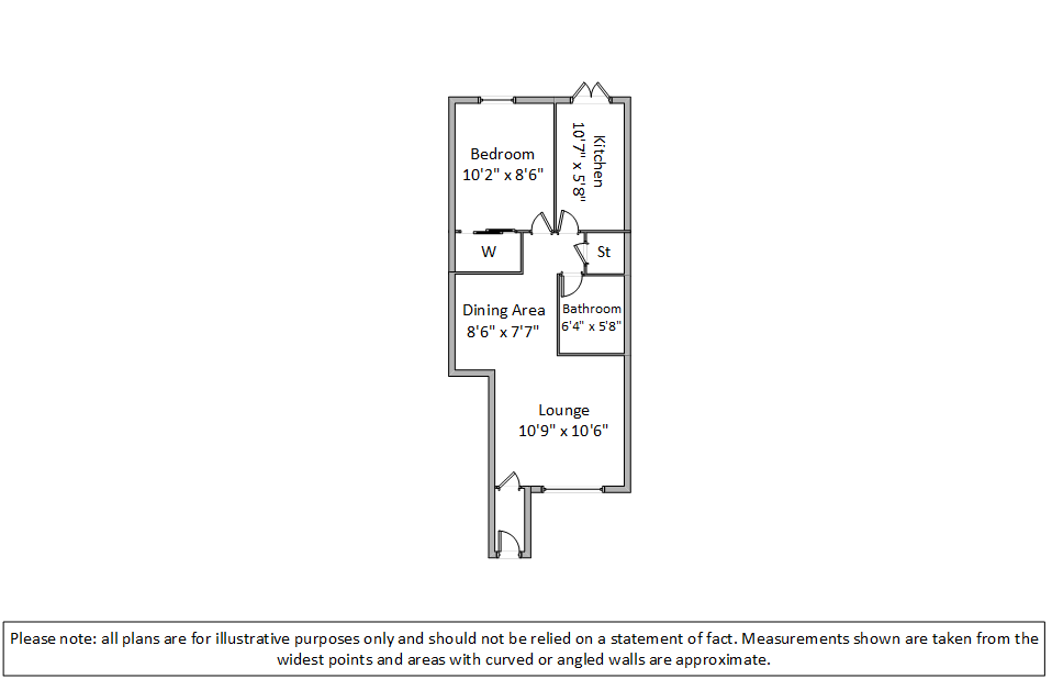 1 bed flat to rent in Muirhead Drive, Newarthill, North Lanarkshire