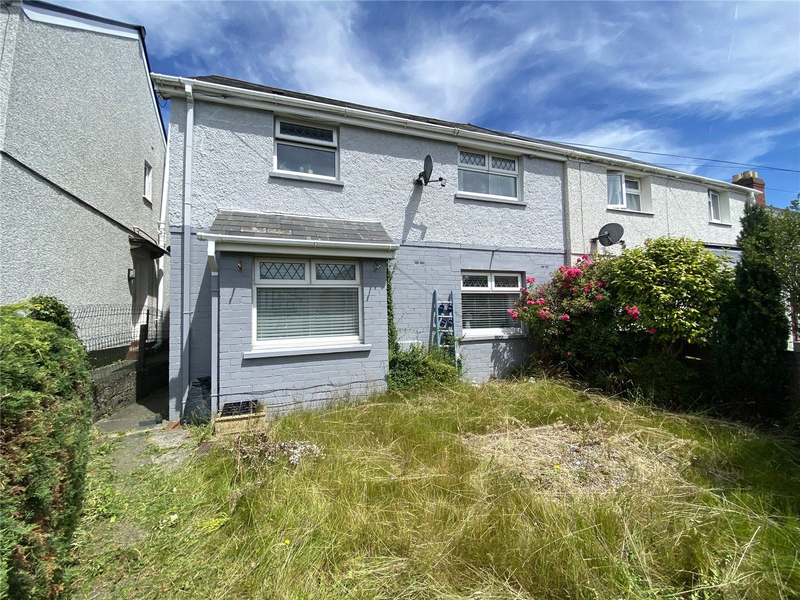 3 bed semidetached house for sale in Fountain Hall Terrace, Carmarthen