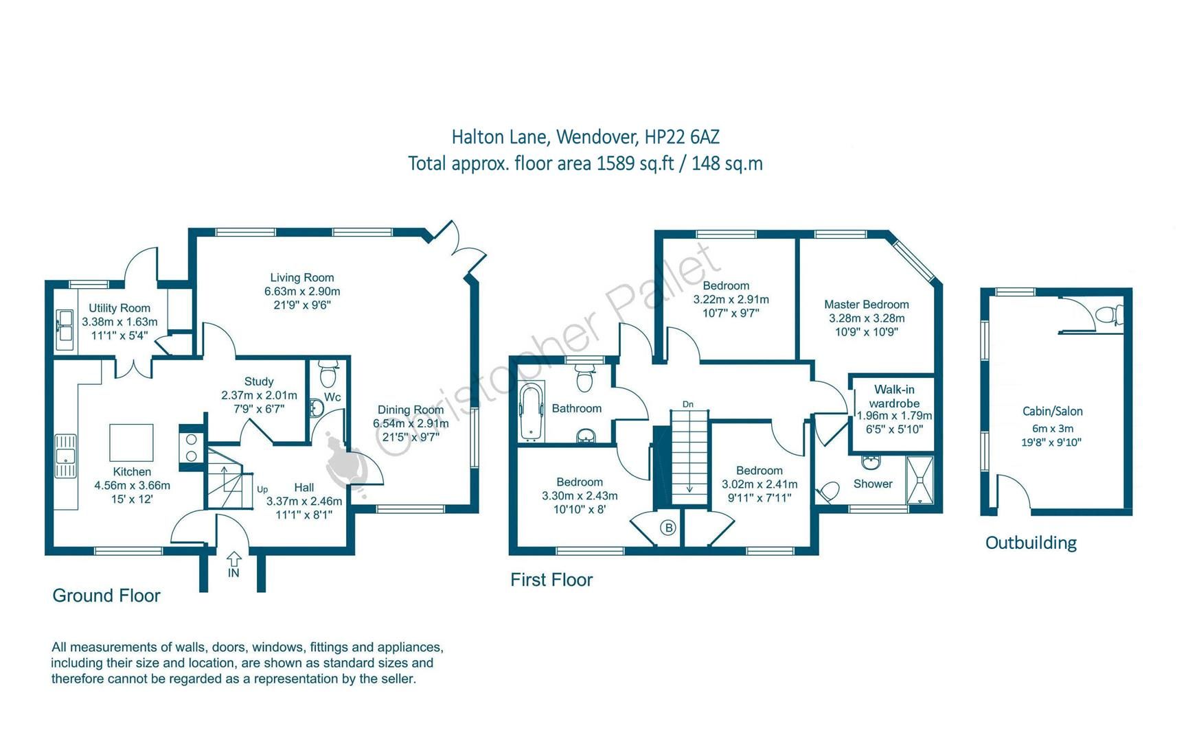 4 bed semidetached house for sale in Halton Lane, Wendover, Aylesbury