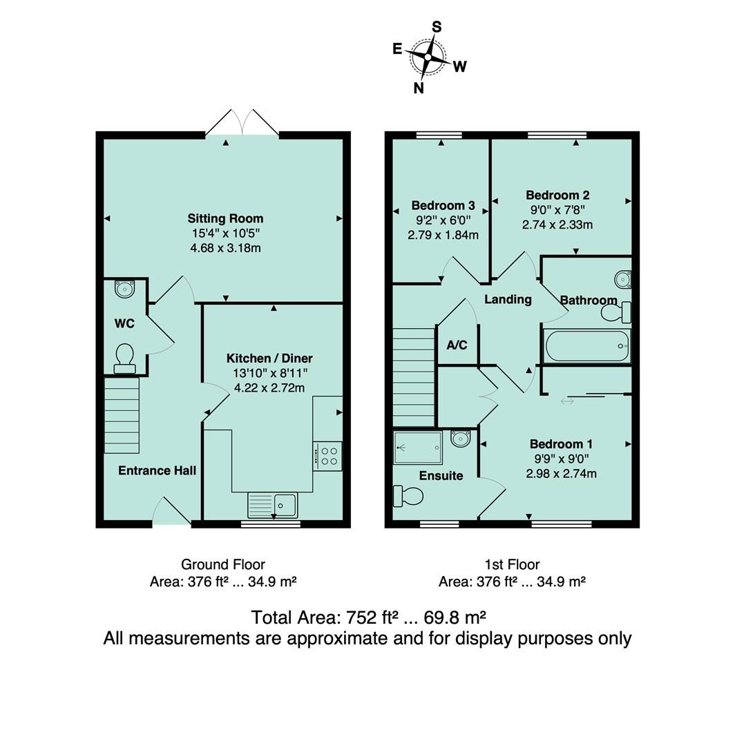 3 bed end terrace house for sale in Chapman Road, Wellingborough NN8