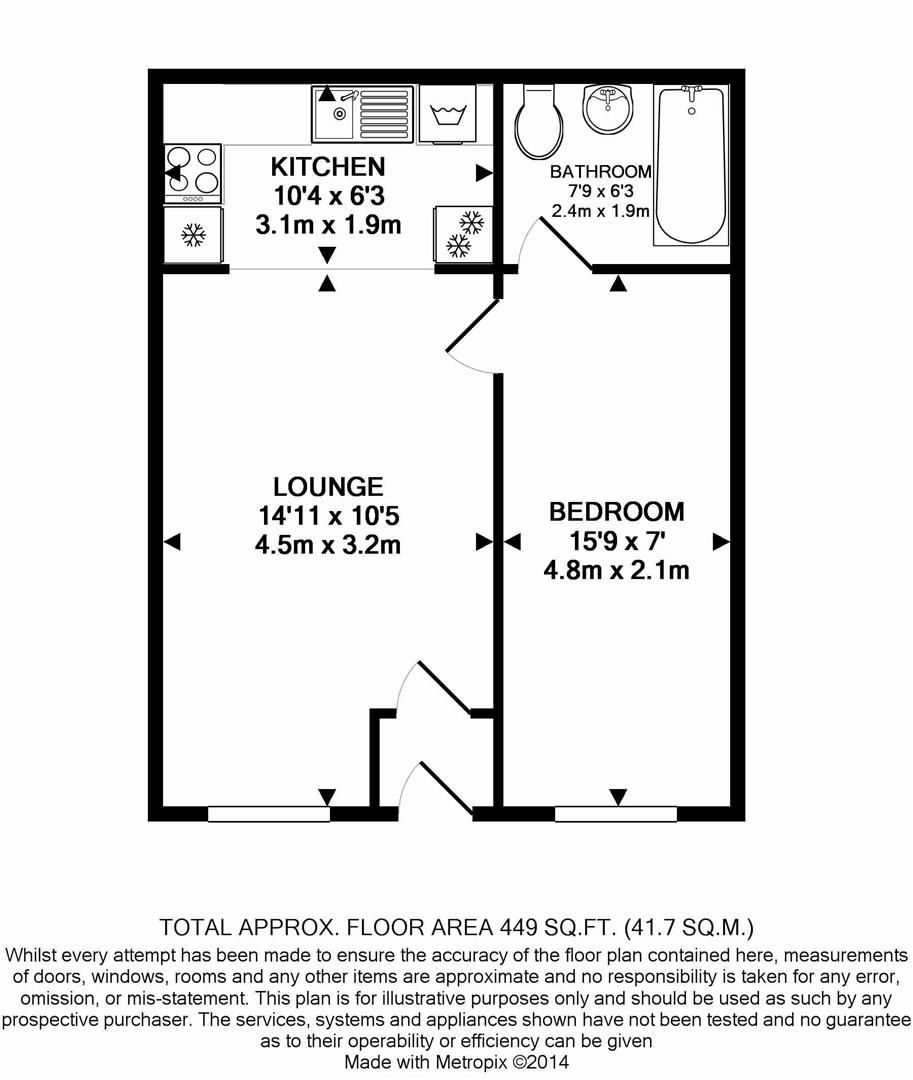 1 bed flat to rent in The Parade, Church Road, Bristol