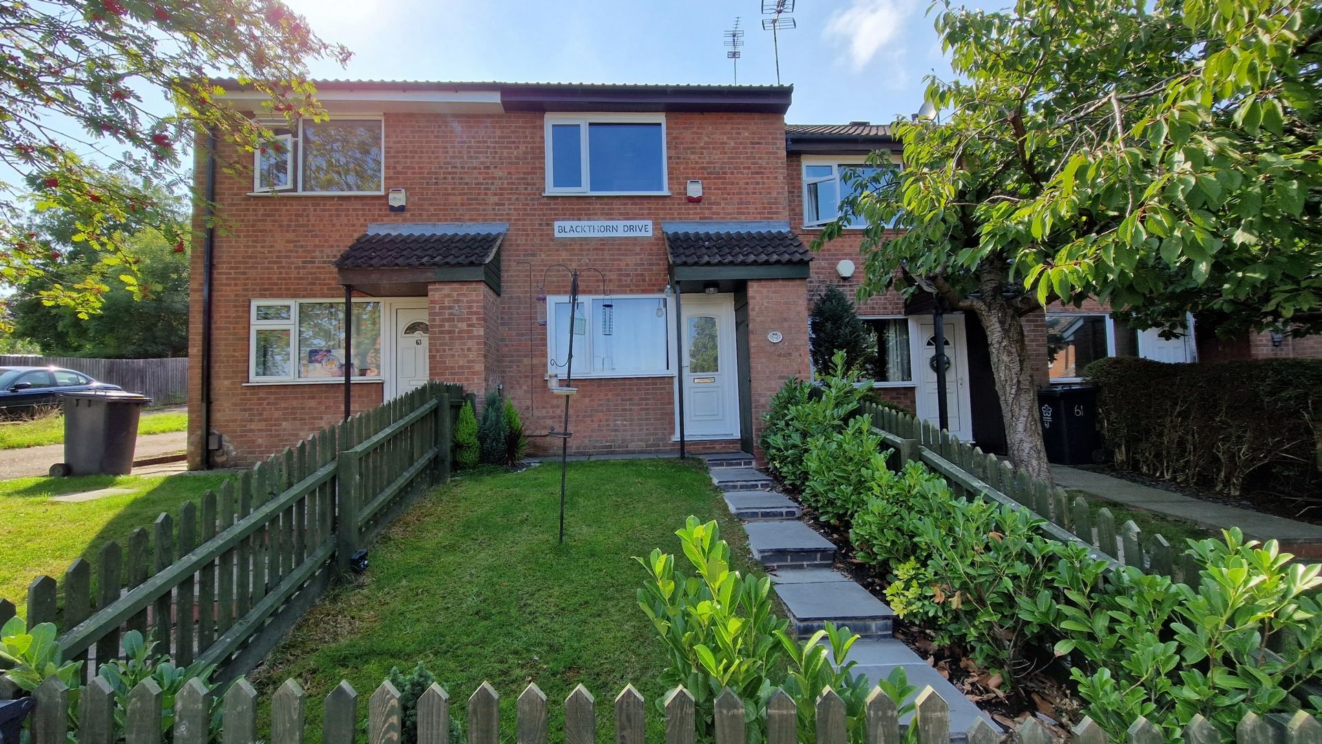 2 bed terraced house to rent in Blackthorn Drive, Anstey Heights LE4 ...