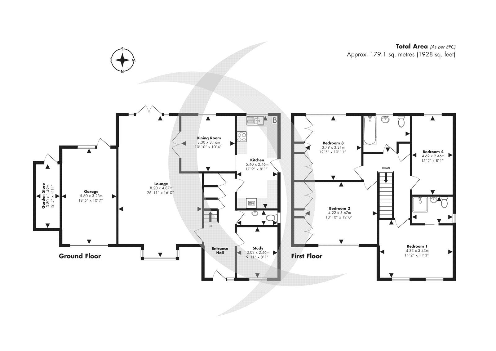 4 bed detached house for sale in St. Margarets Drive, Walmer, Deal