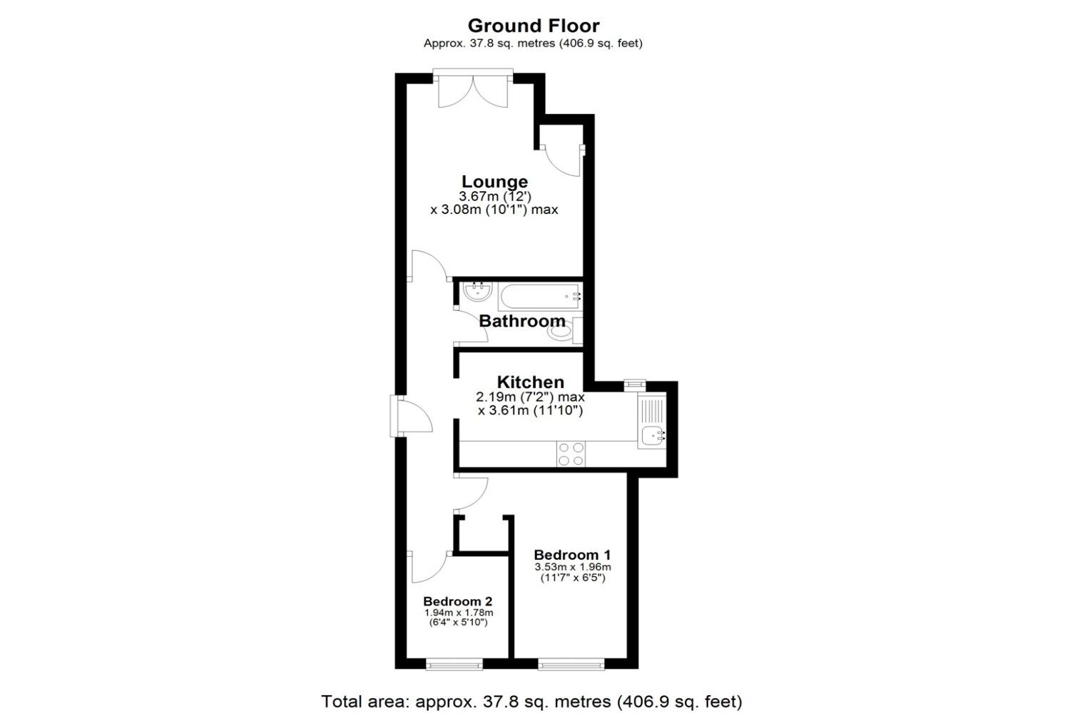 2 bed flat to rent in West Road, Shoeburyness, SouthendOnSea SS3 Zoopla