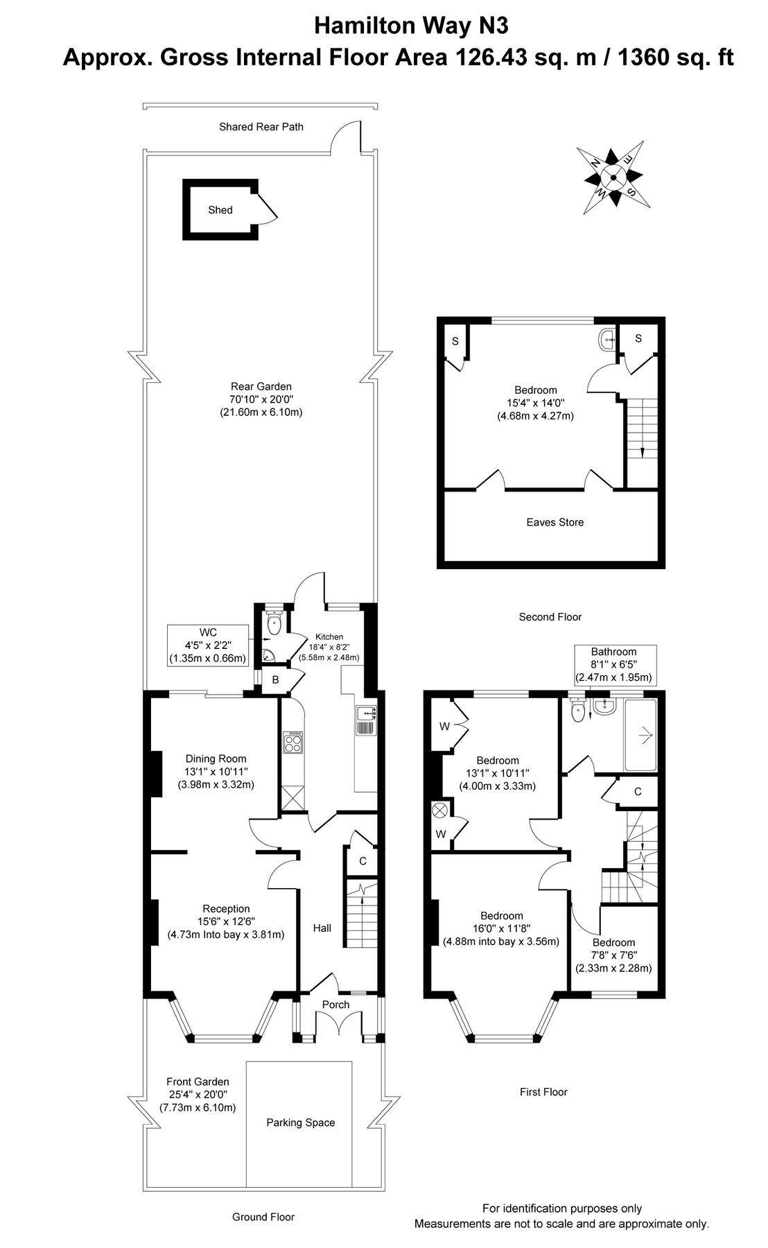 4 bed terraced house for sale in Hamilton Way, West Finchley N3 Zoopla