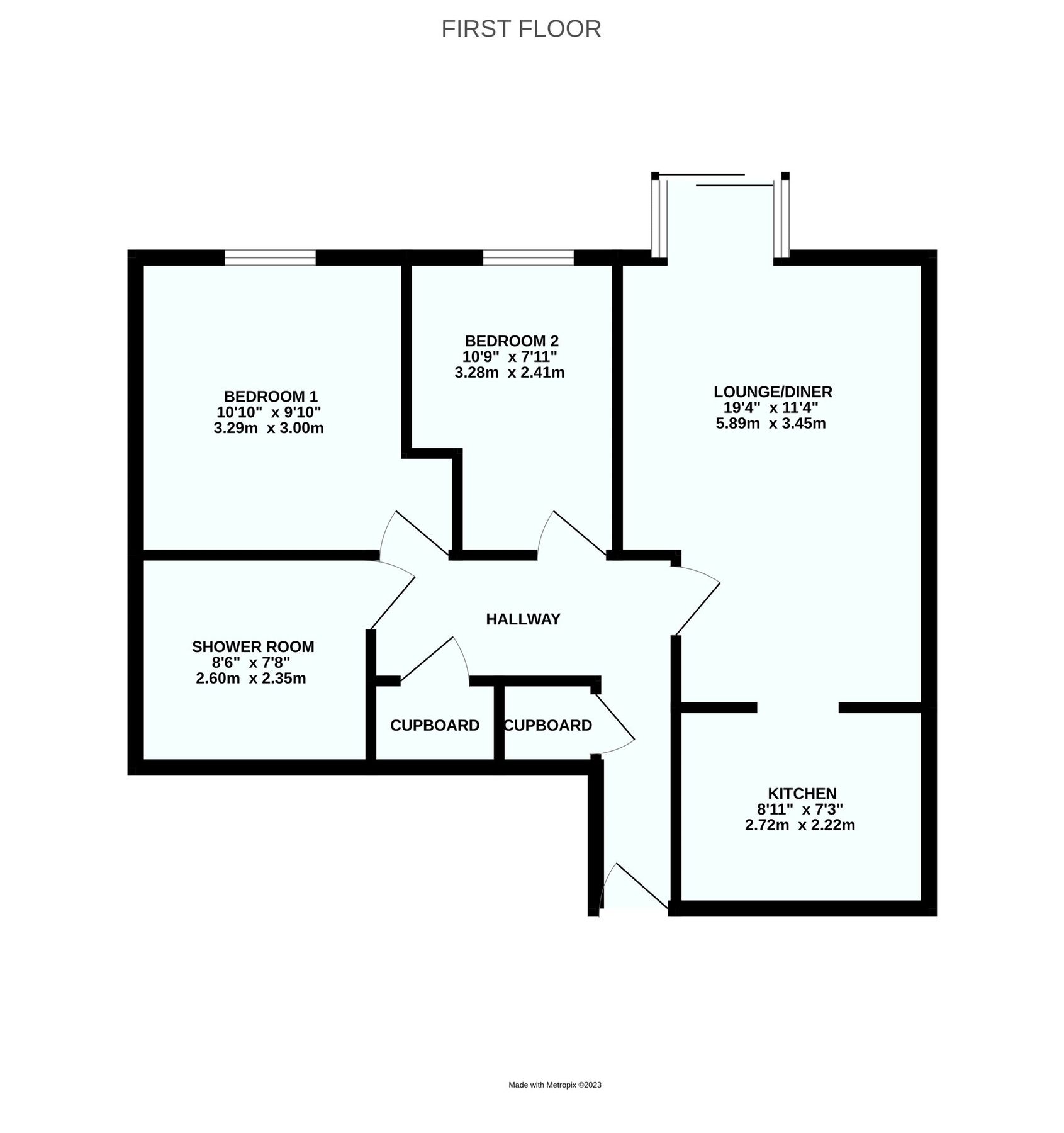 2 bed flat for sale in Castle Court, Cary Park, Torquay