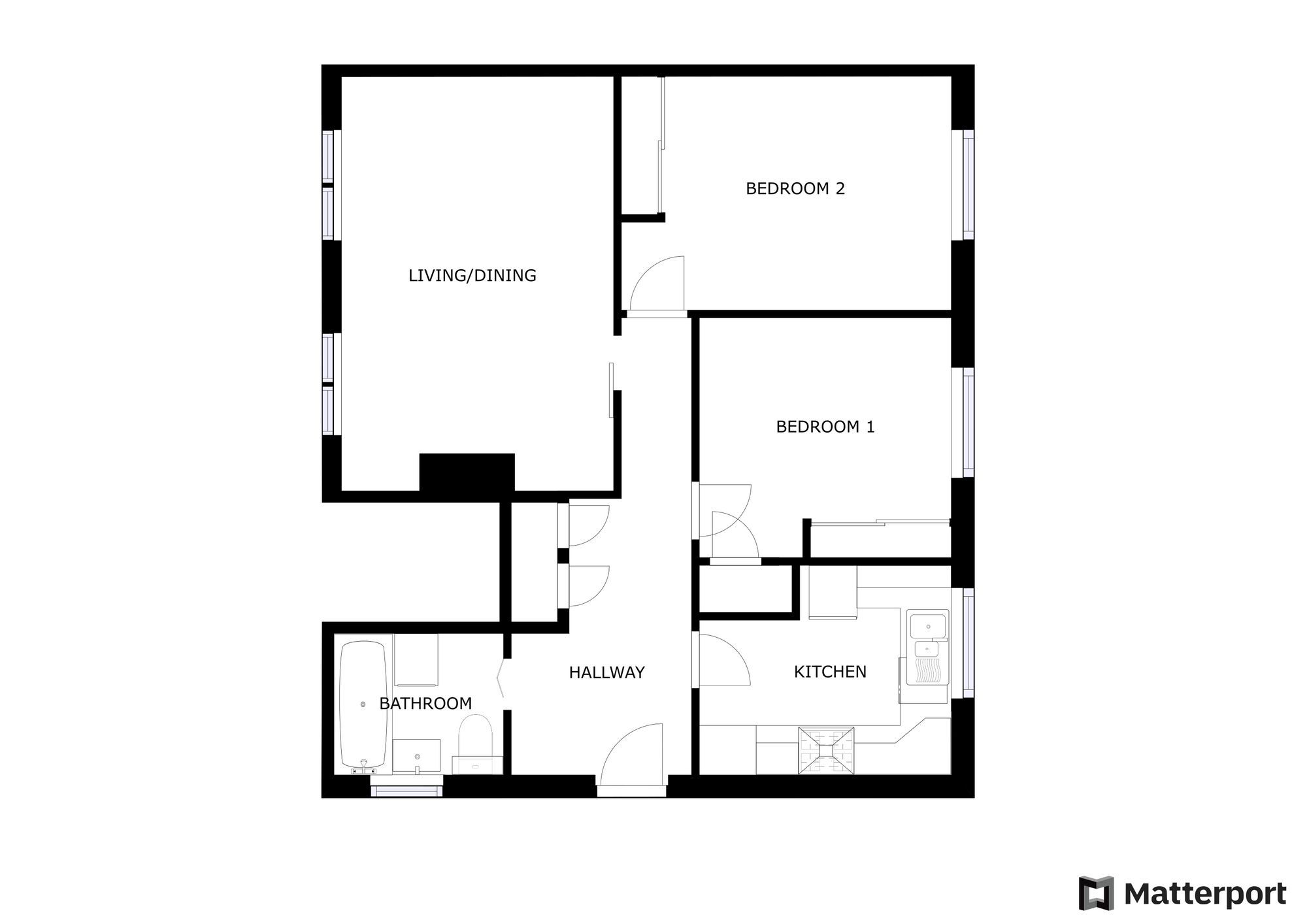 2 bed flat for sale in Whitteney Drive South, Eyres Monsell, Leicester