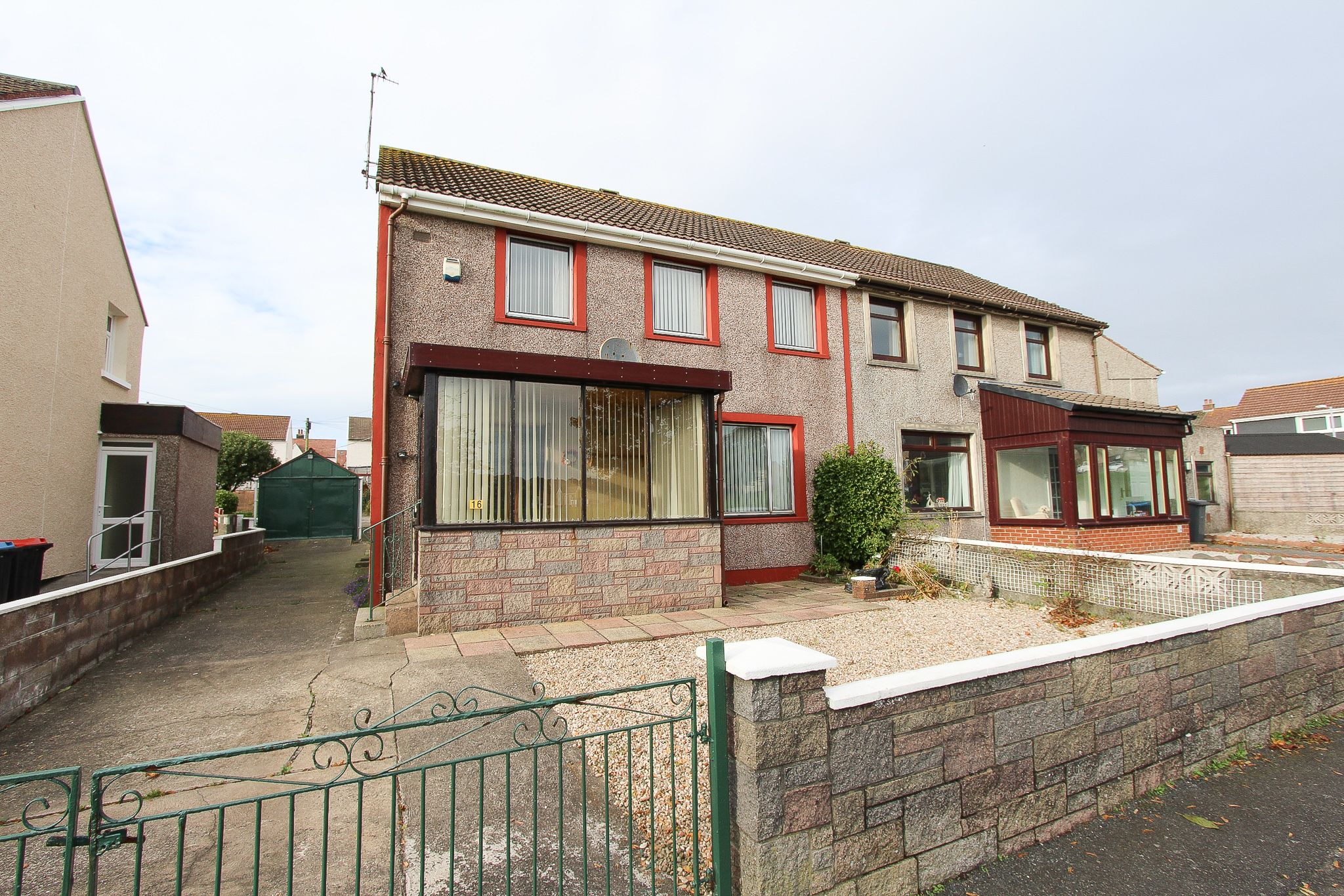 3 bed semidetached house for sale in 16 Park Crescent, Stranraer DG9