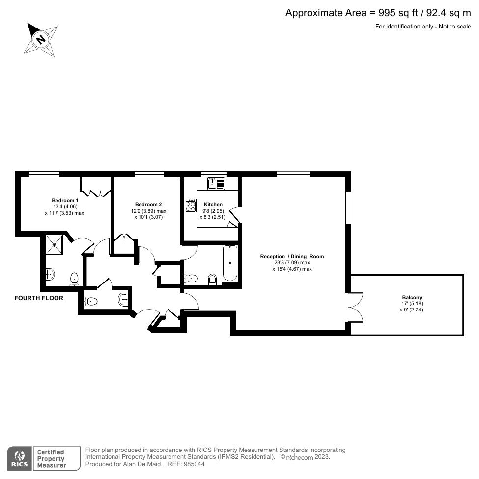 2 bed flat for sale in Sparkes Close, Bromley BR2 Zoopla
