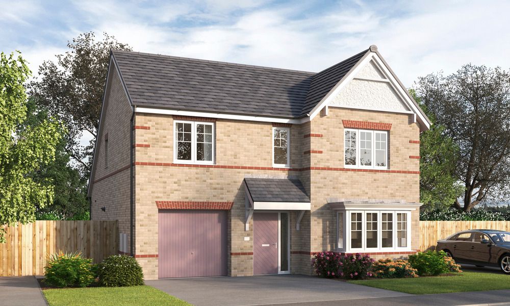 New home, 4 bed property for sale in Church Lane, Micklefield, Leeds