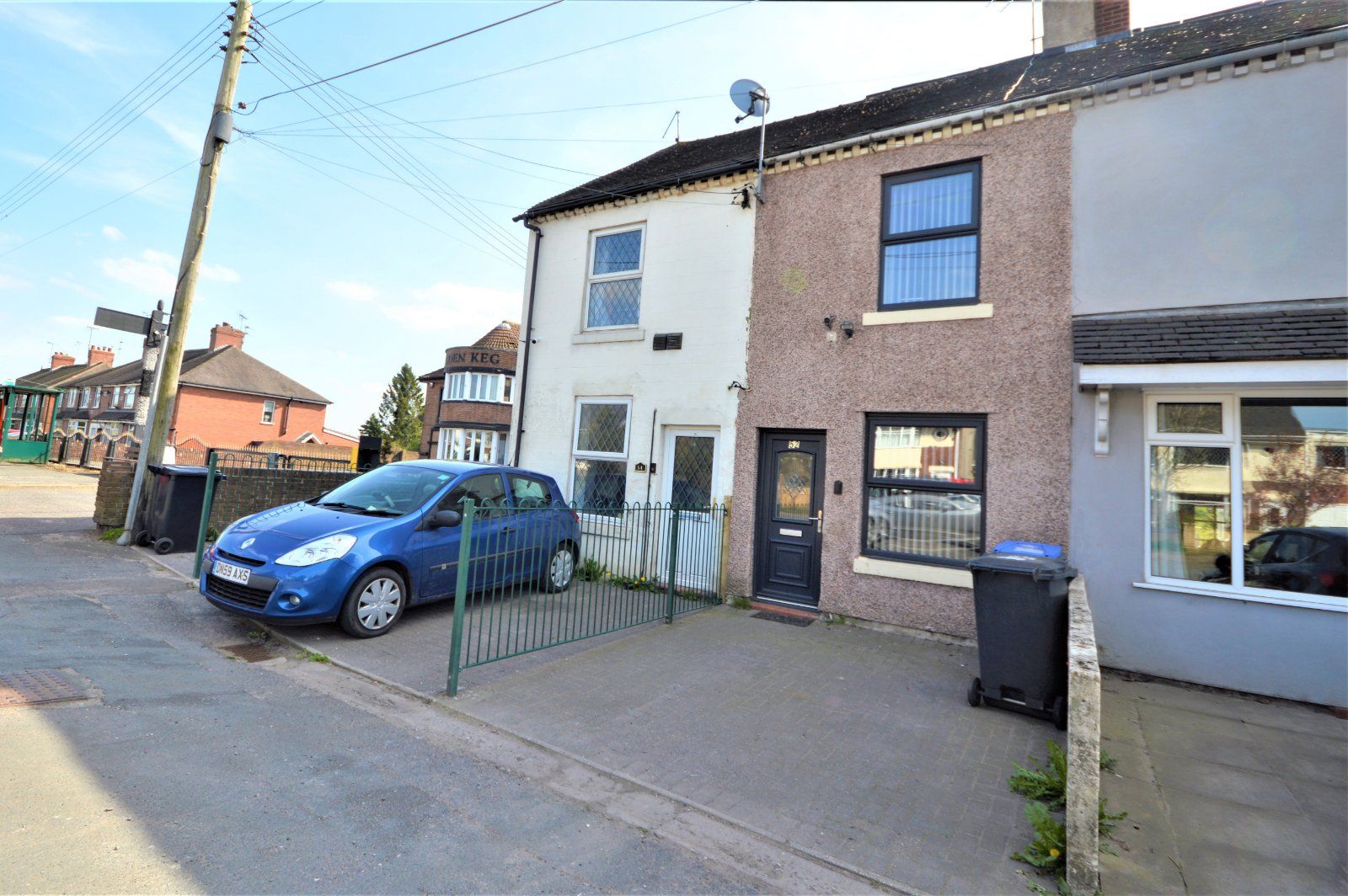 2 bed terraced house for sale in Uttoxeter Road, Draycott, StokeOn