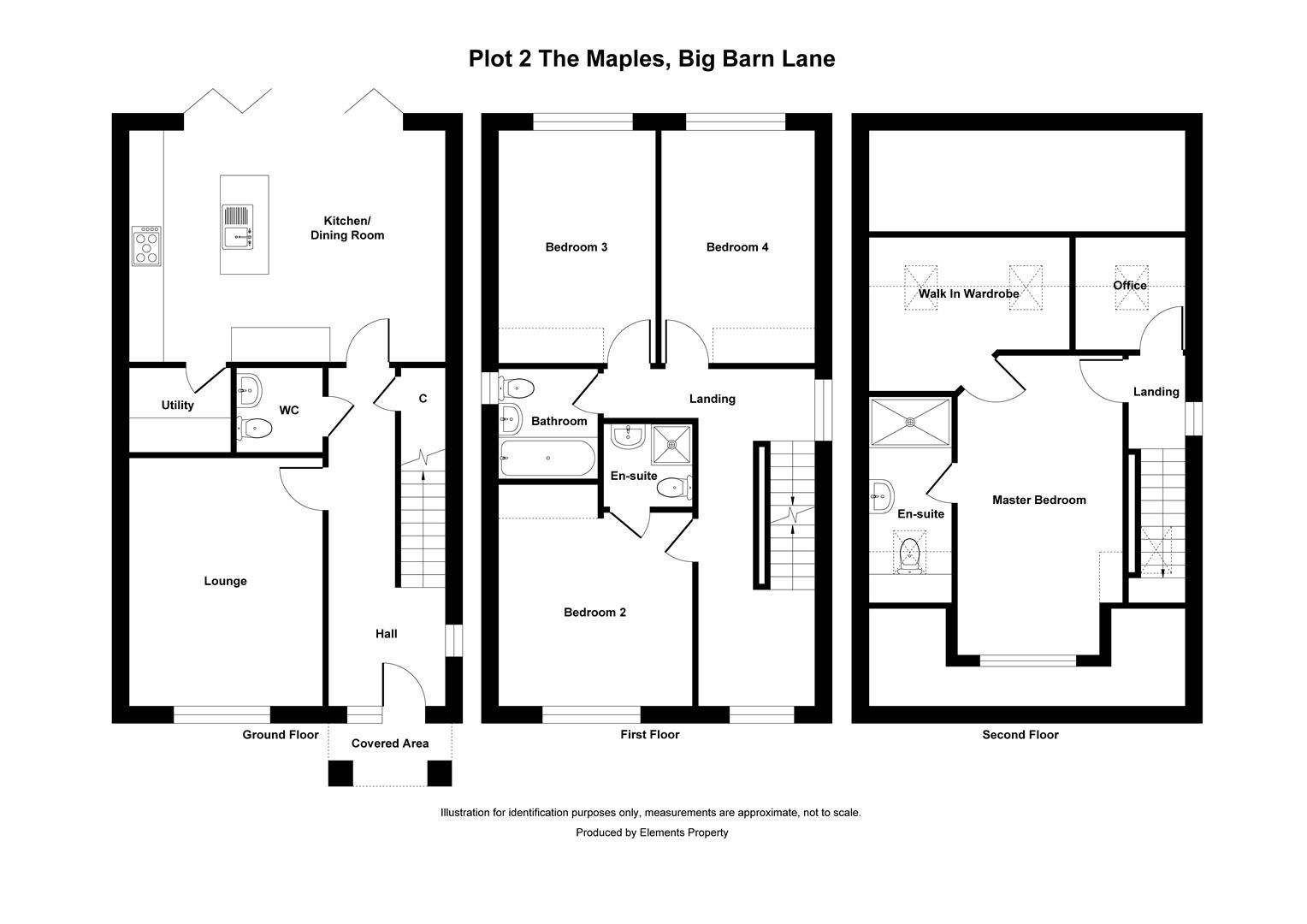 New home, 4 bed detached house for sale in Plot 2 The Maples, Big Barn