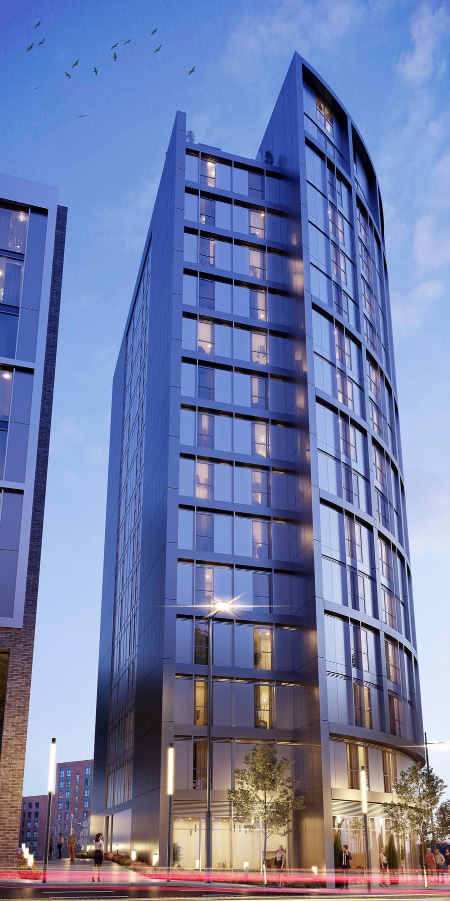 New home, 1 bed flat for sale in Park Lane Apartments, Park Lane