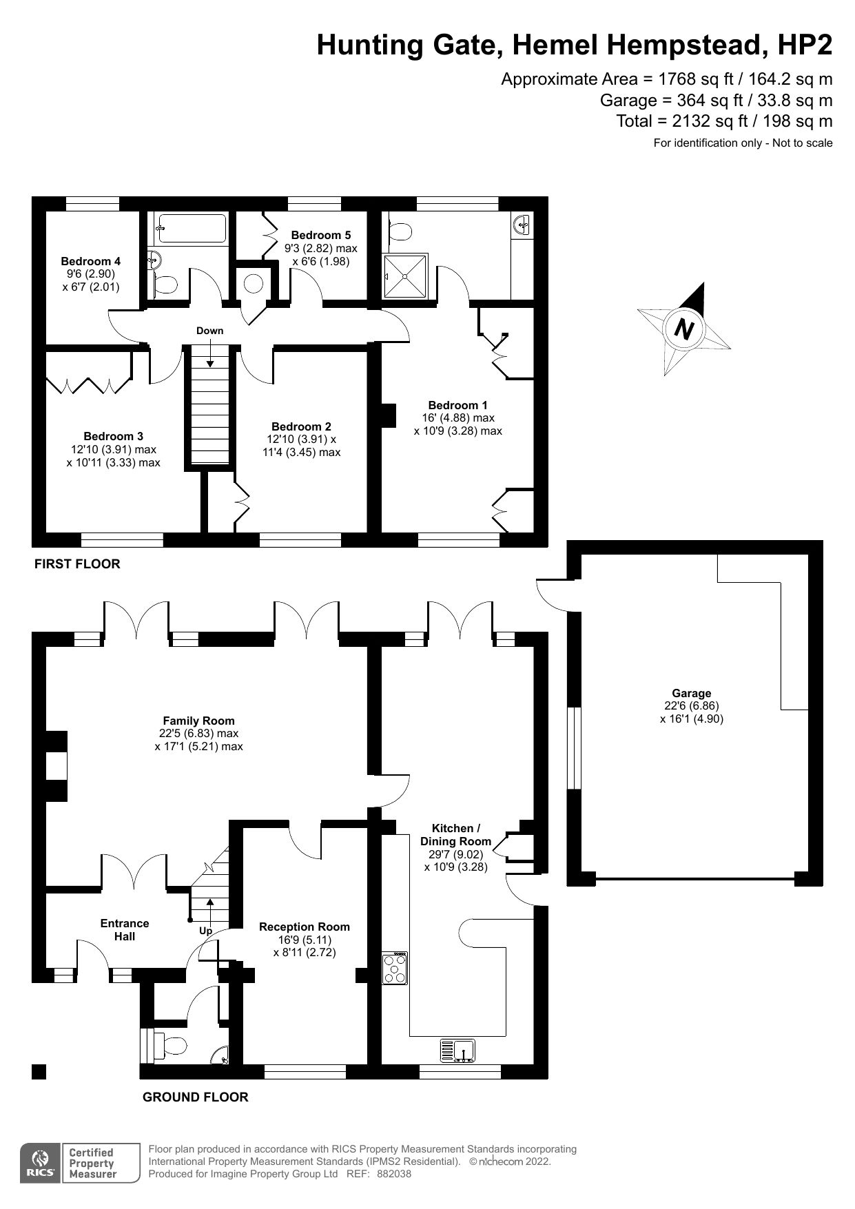 5 bed detached house for sale in Hunting Gate, Hemel Hempstead, Hertfordshire HP2 Zoopla