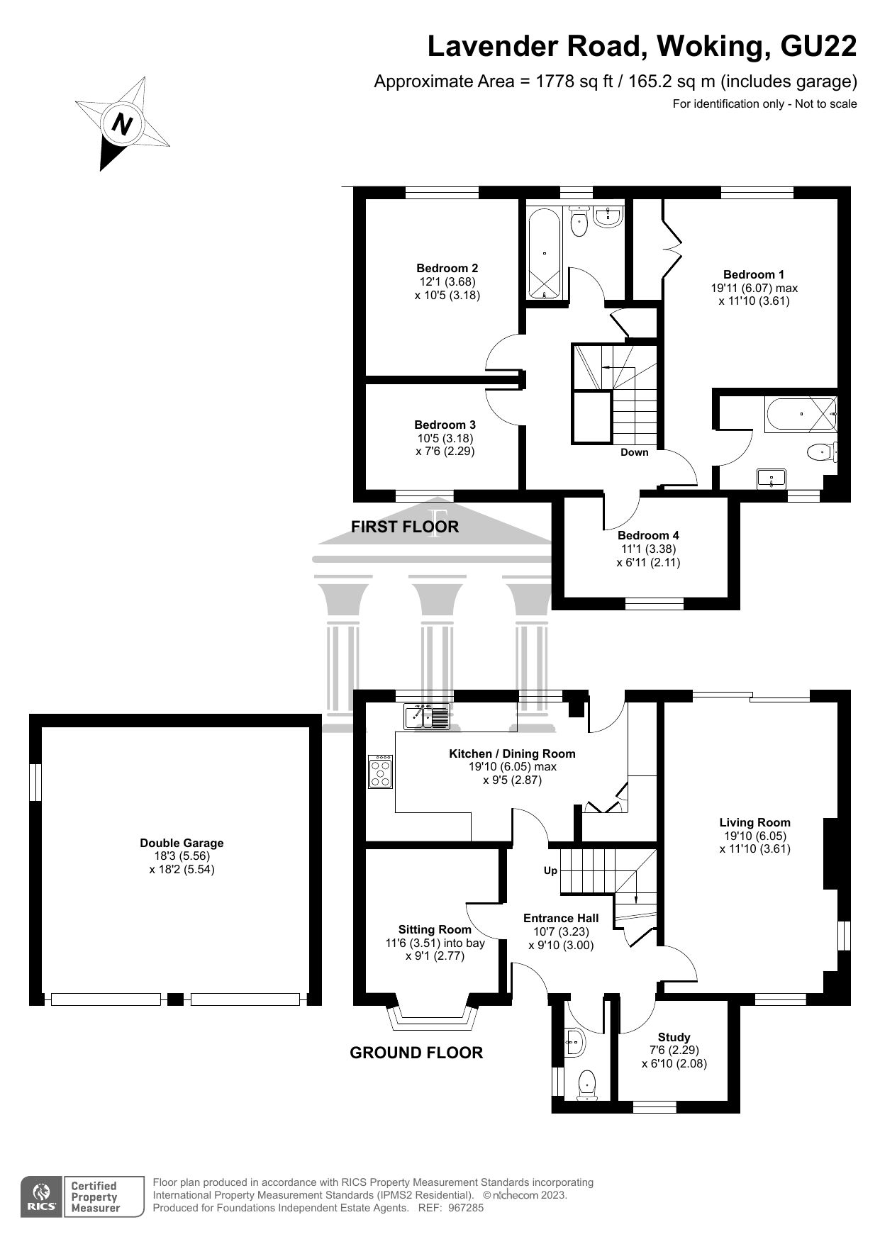 4 bed detached house for sale in Lavender Road, Woking GU22 Zoopla
