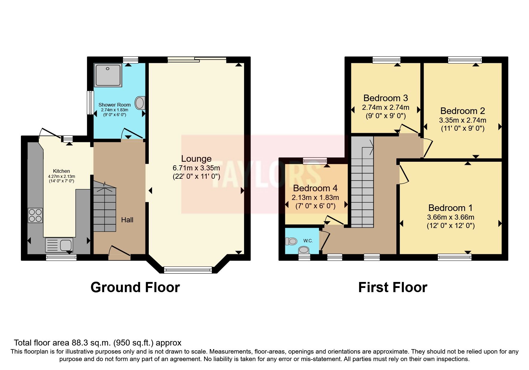 4 bed semidetached house for sale in Milton Road, Luton, Bedfordshire