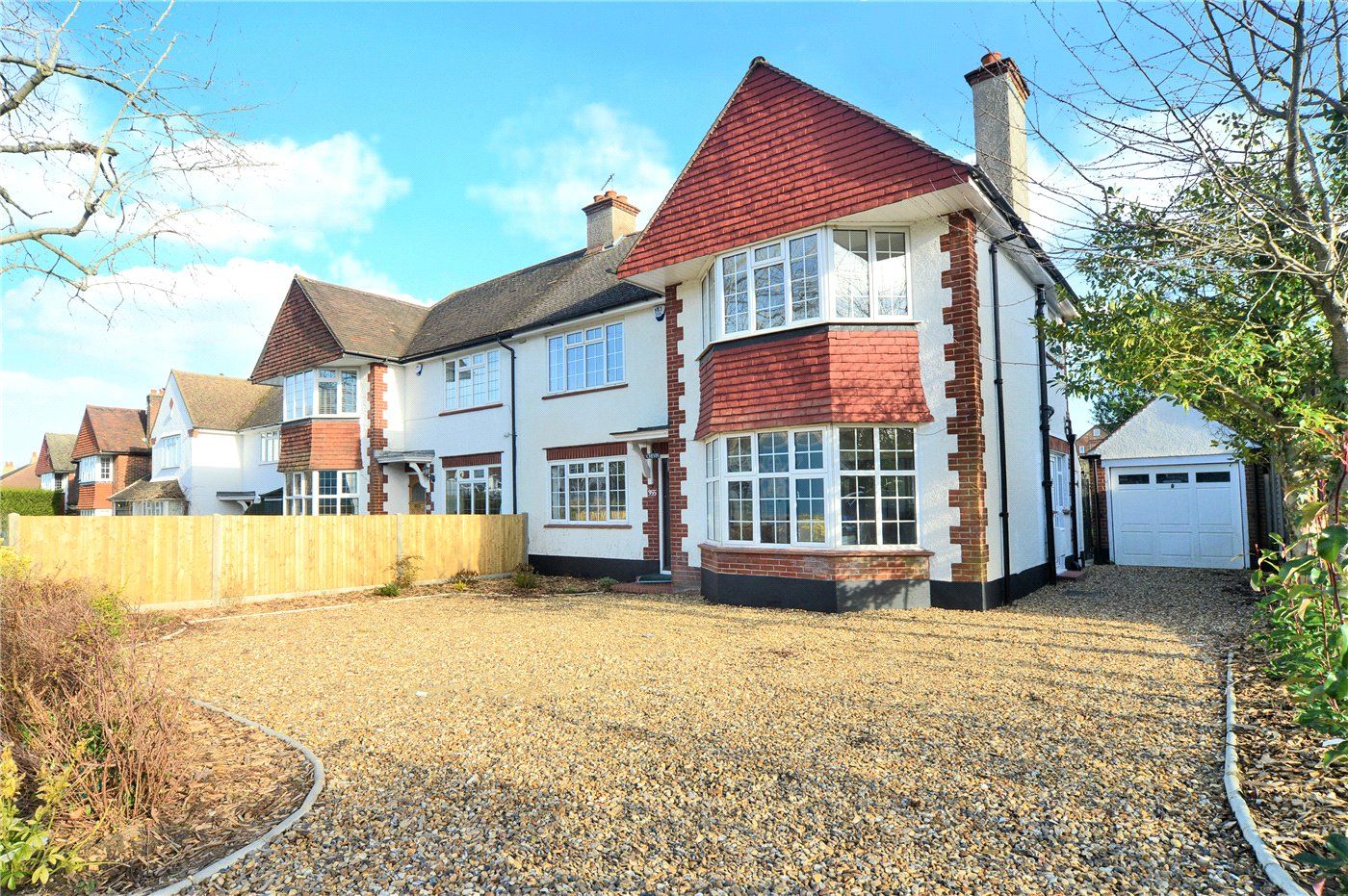3 bed semidetached house for sale in Reigate Road, Epsom, Surrey KT17