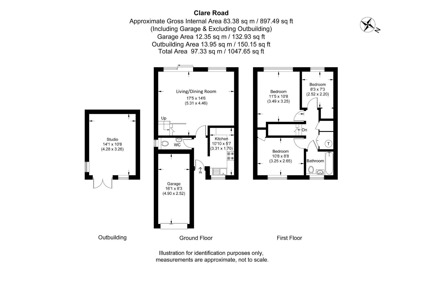 3 bed semidetached house for sale in Clare Road, Maidenhead, Berkshire