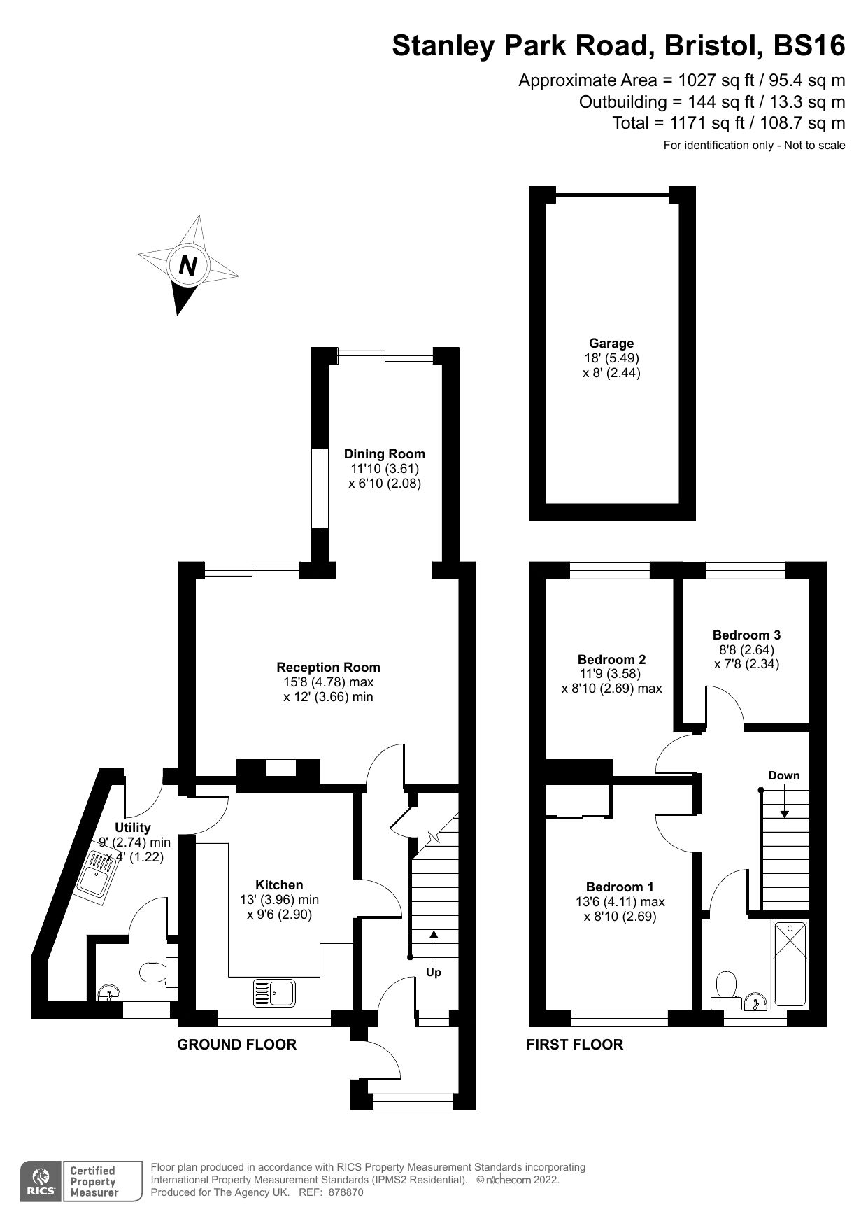 3 bed semidetached house for sale in Stanley Park Road, Staple Hill