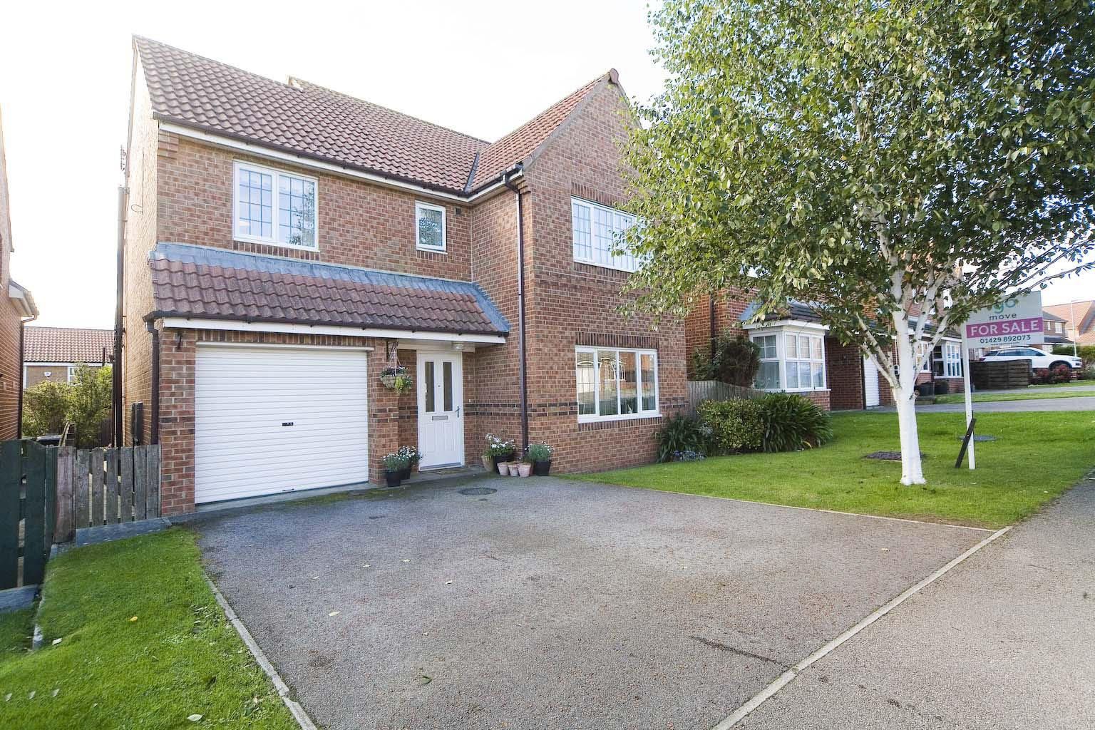 4 bed detached house for sale in Honeysuckle Close, Hartlepool TS26