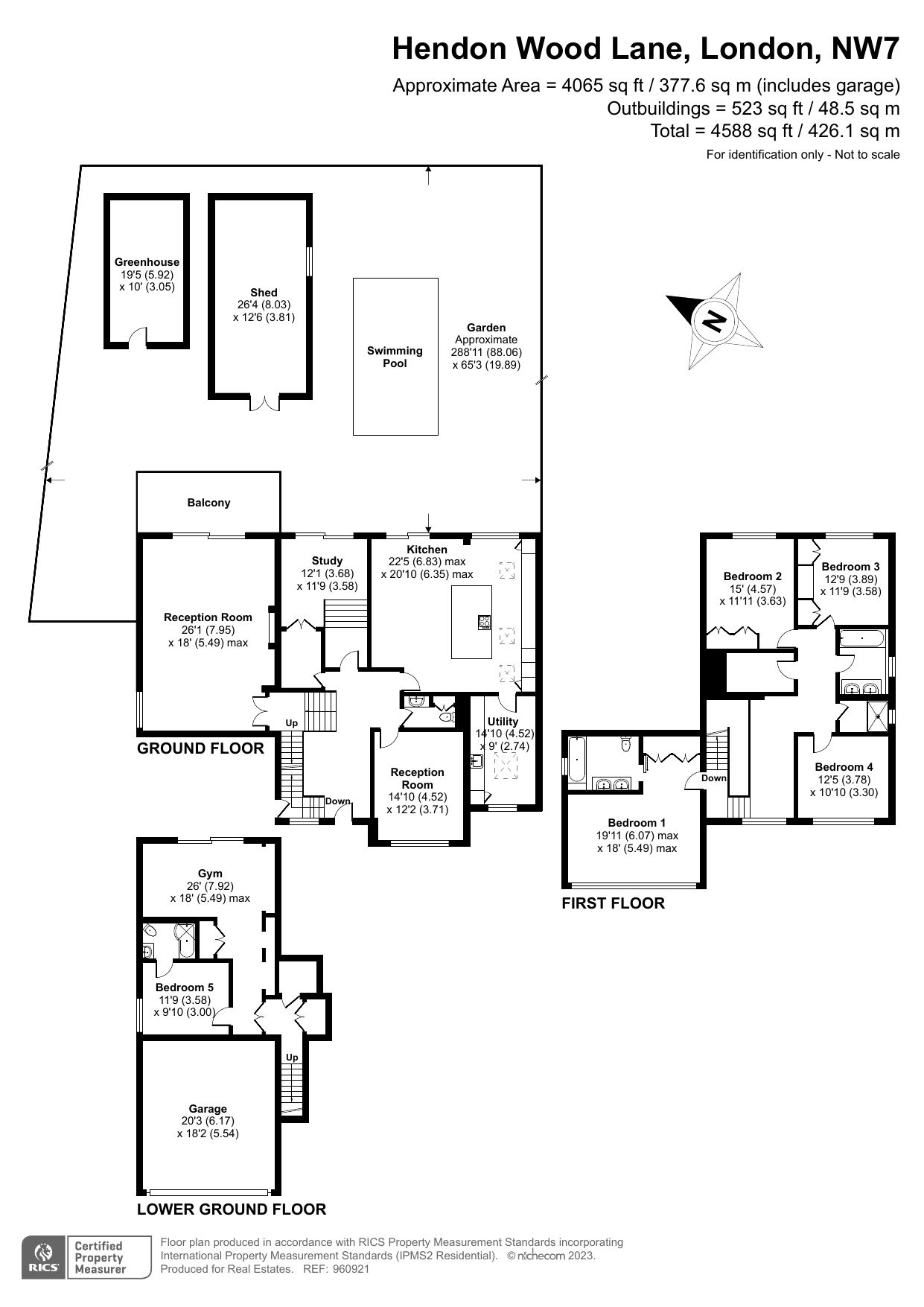 5 bed detached house for sale in Hendon Wood Lane, Mill Hill NW7 Zoopla
