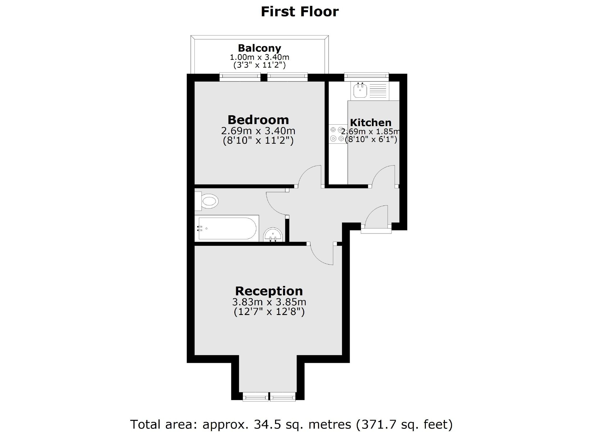 1 bed flat to rent in Ambleside Avenue, London SW16 Zoopla