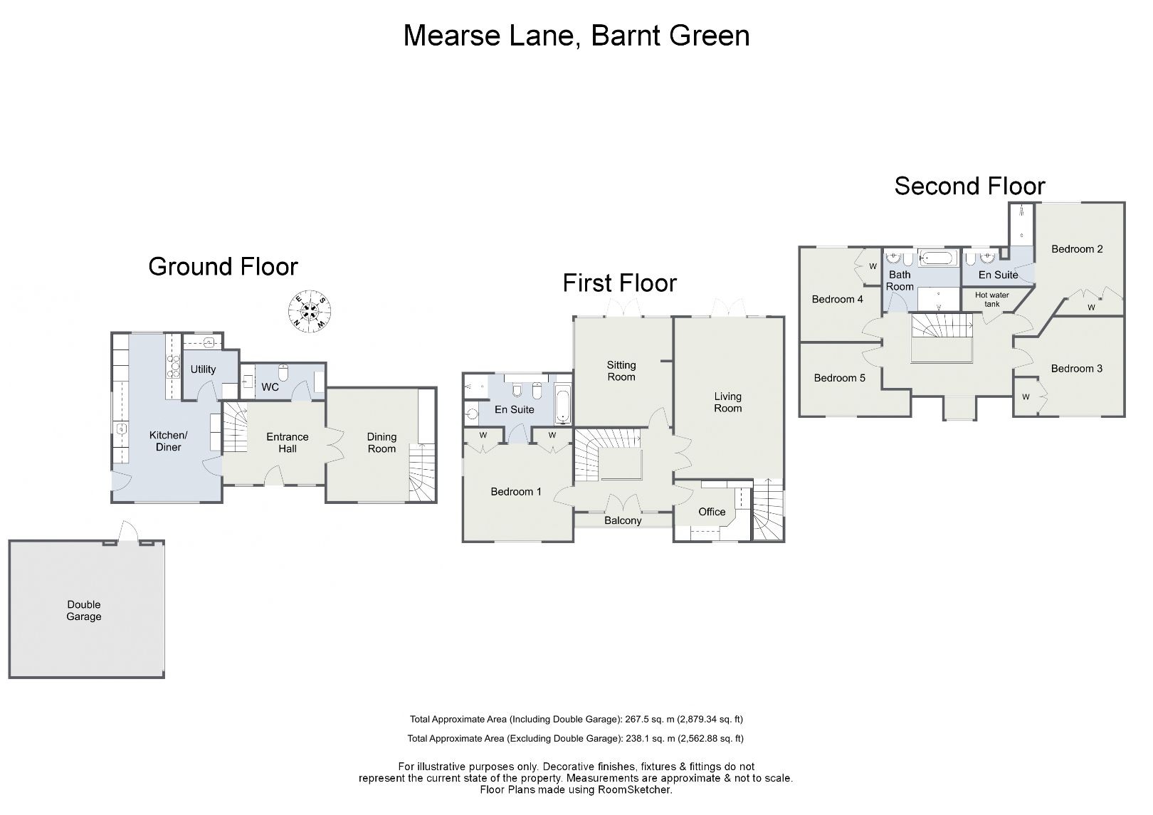 5 bed detached house for sale in Mearse Lane, Barnt Green B45 Zoopla