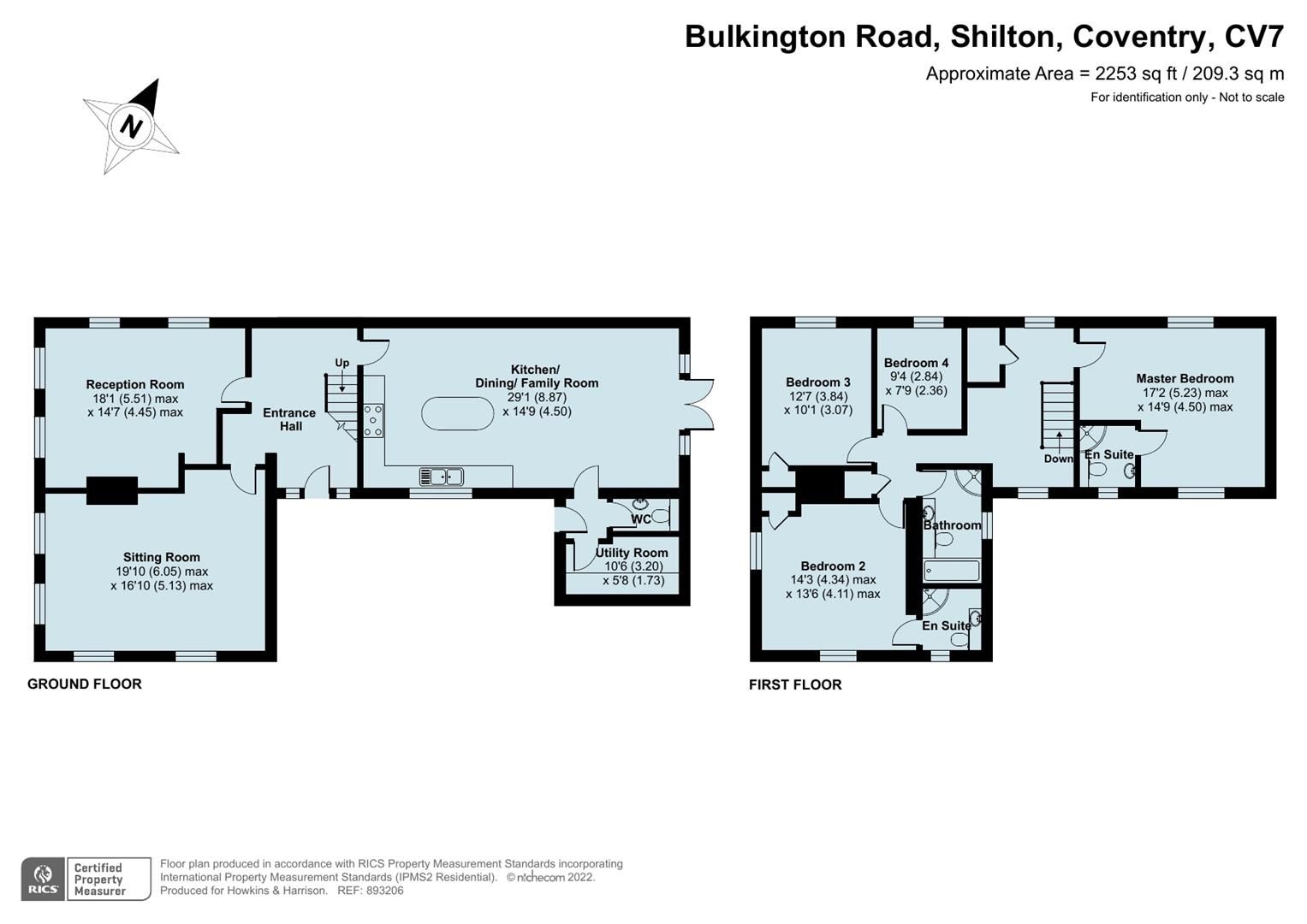 4 bed detached house for sale in Bulkington Road, Shilton, Coventry CV7
