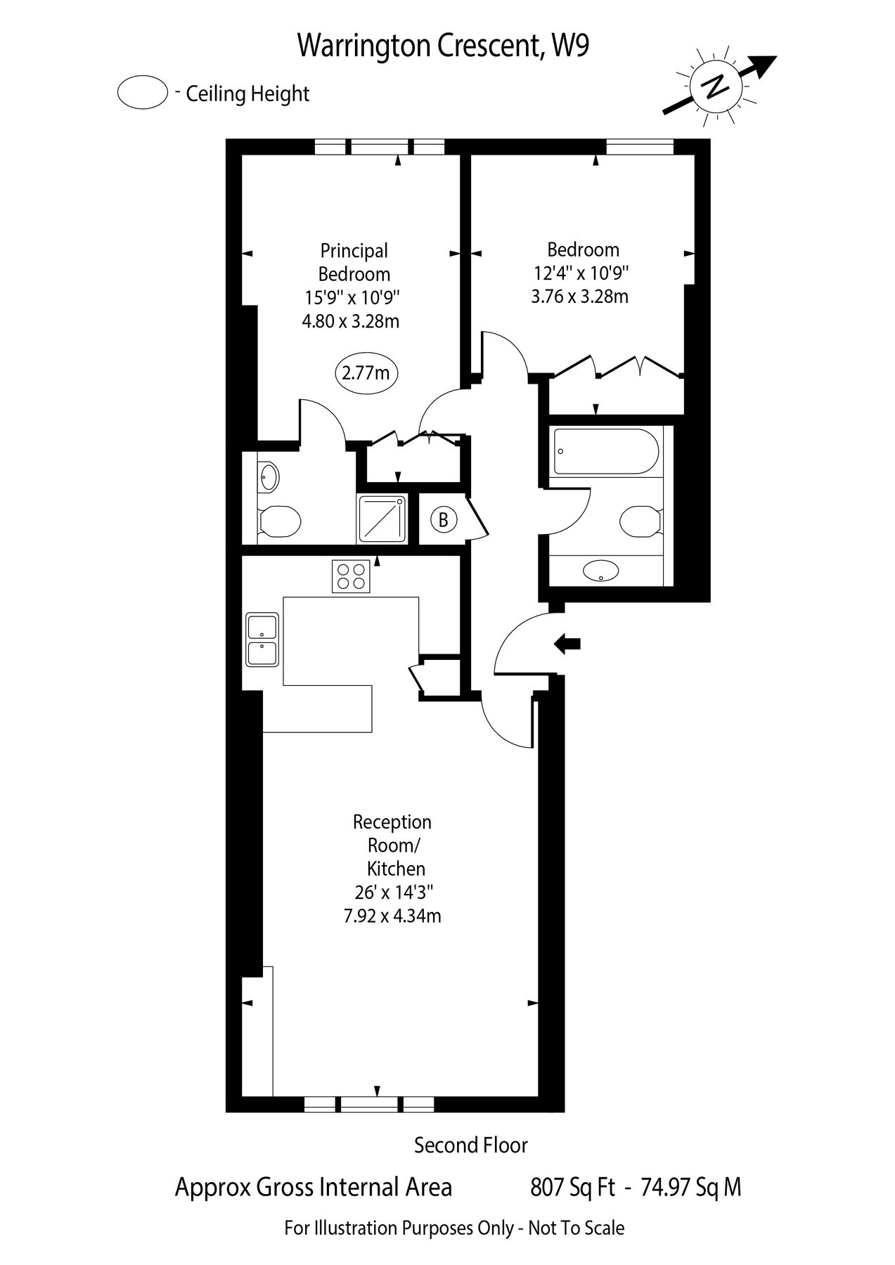 2 bed flat for sale in Warrington Crescent, Little Venice, London W9 Zoopla