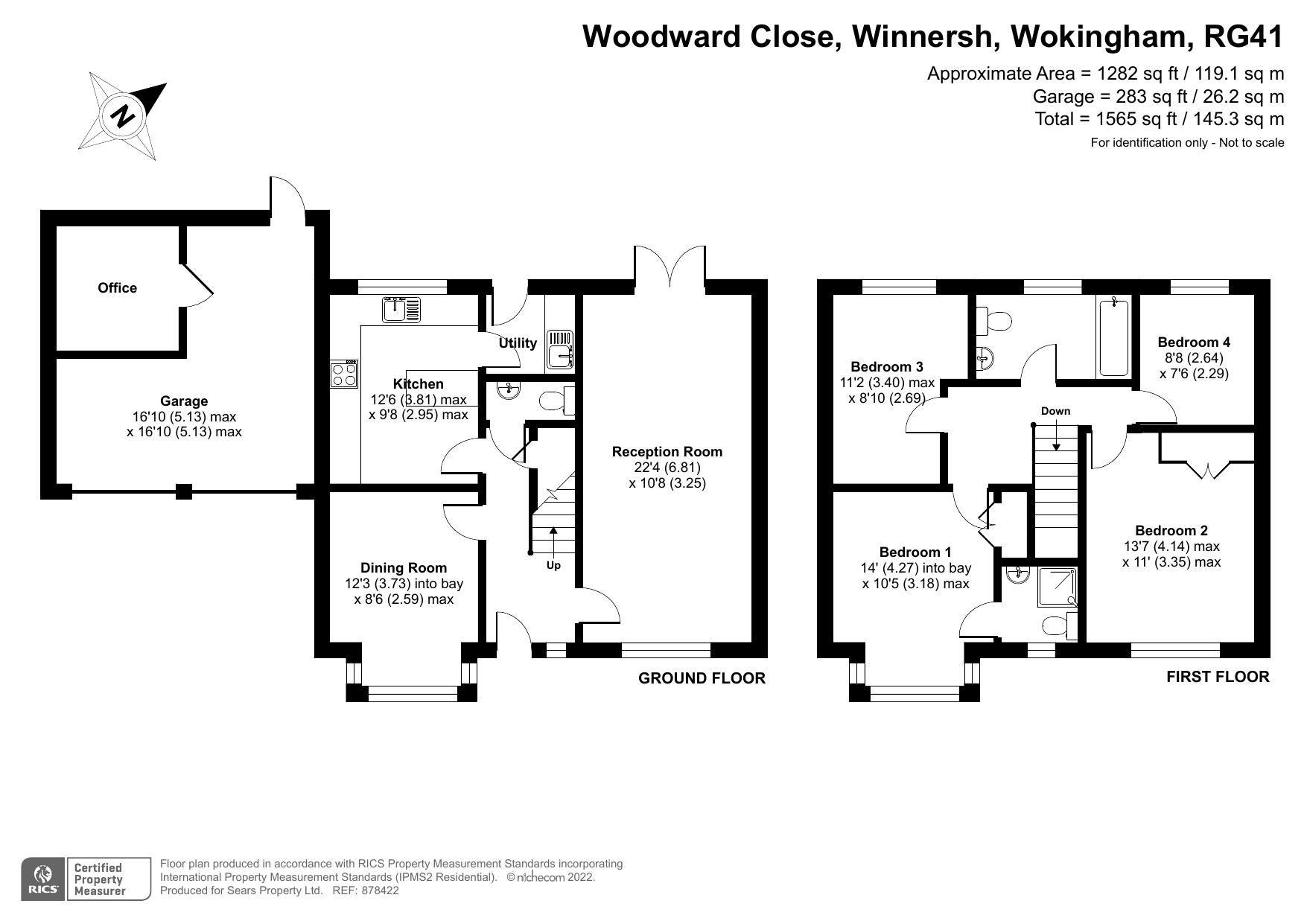 4 bed detached house for sale in Woodward Close, Winnersh RG41 Zoopla