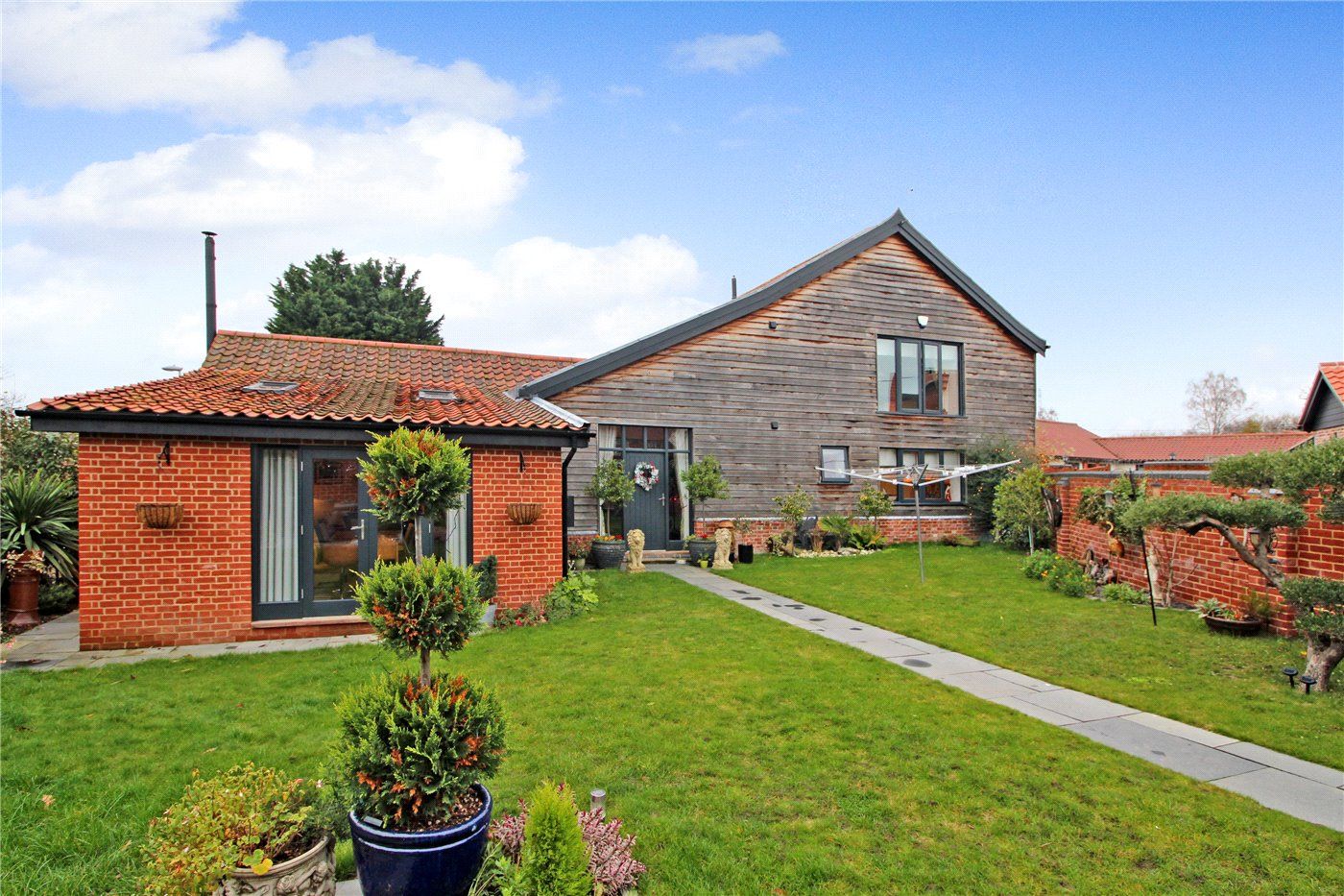 3 bed barn conversion for sale in The Street, Poringland, Norwich