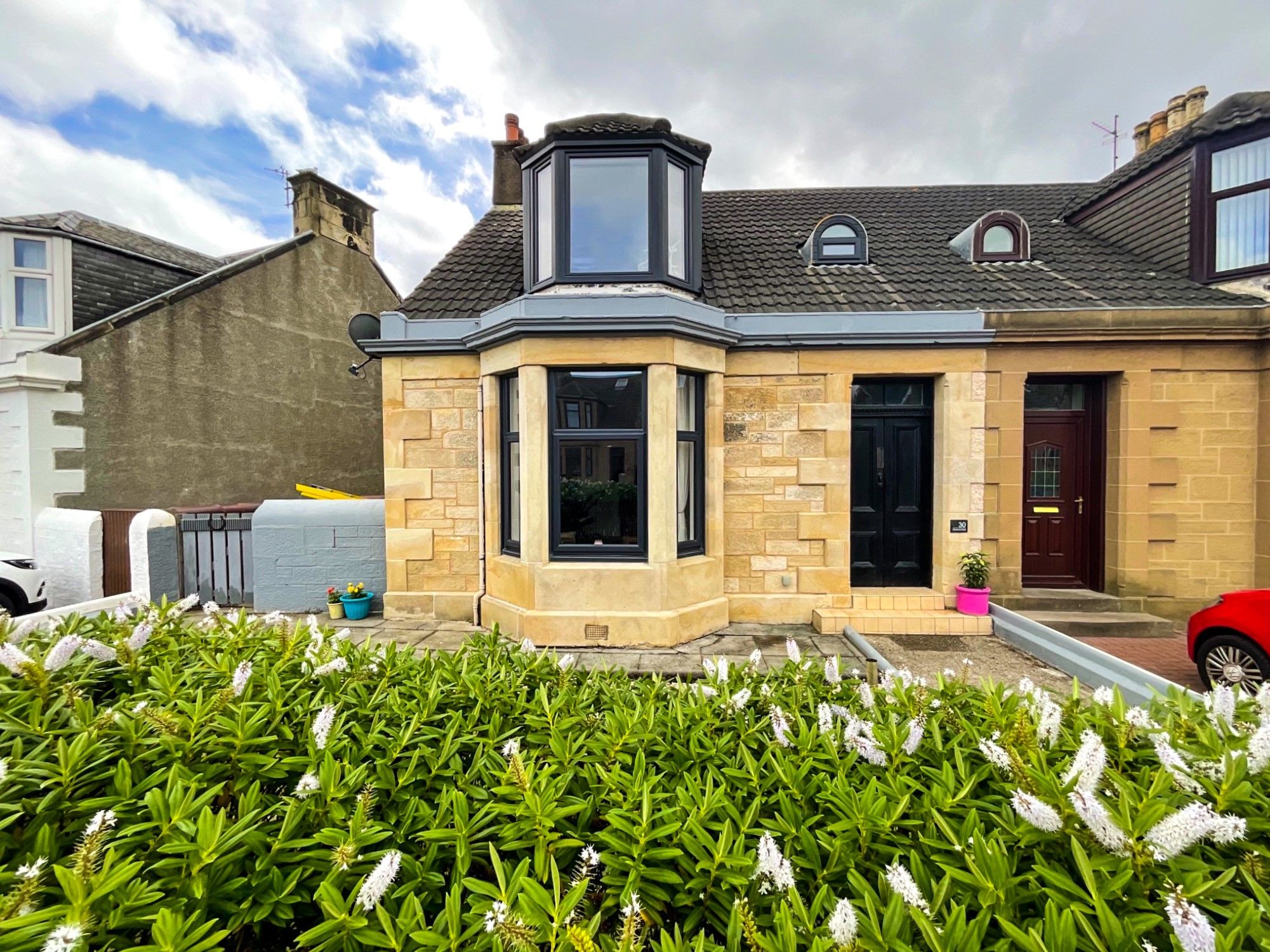 3 bed semidetached house for sale in Caledonia Road, Saltcoats KA21
