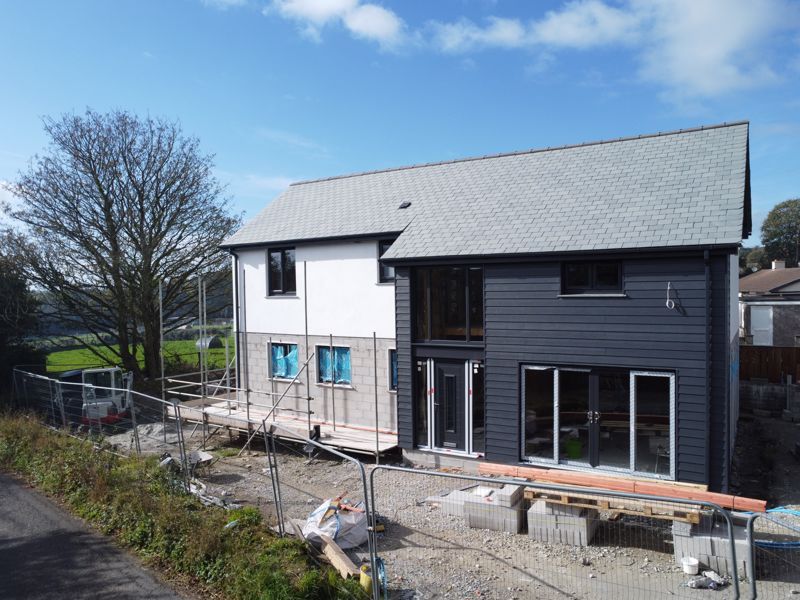 New home, 4 bed property for sale in Coombe Road, Lanjeth, Cornwall