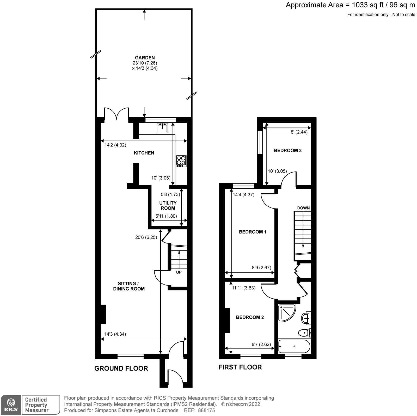 3 bed semidetached house for sale in Walpole Road, Teddington TW11