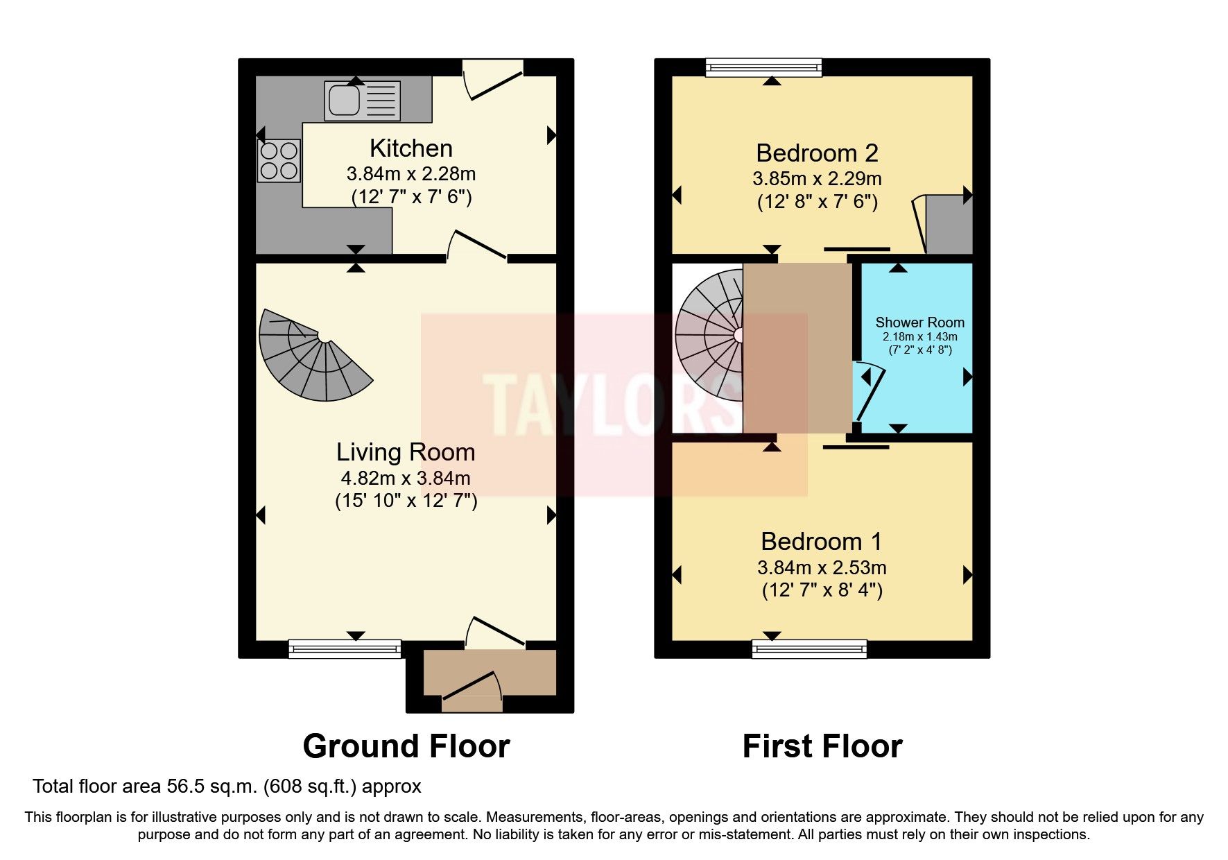 2 bed terraced house for sale in Stonefield Close, Eastleaze, Swindon