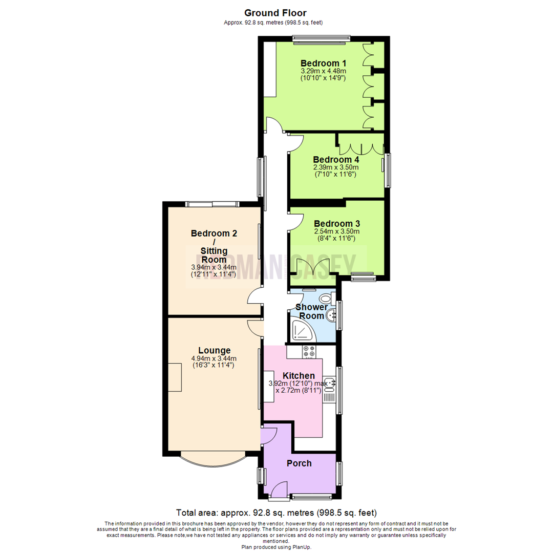 3 bed semidetached bungalow for sale in Claypool Road, Horwich, Bolton