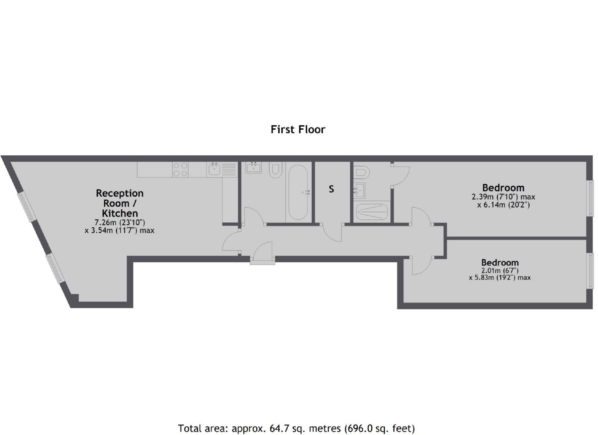 2 bed flat to rent in Upper Tooting Road, London SW17 Zoopla