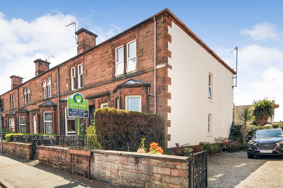 2 bed end terrace house for sale in Nellieville Terrace, Dumfries