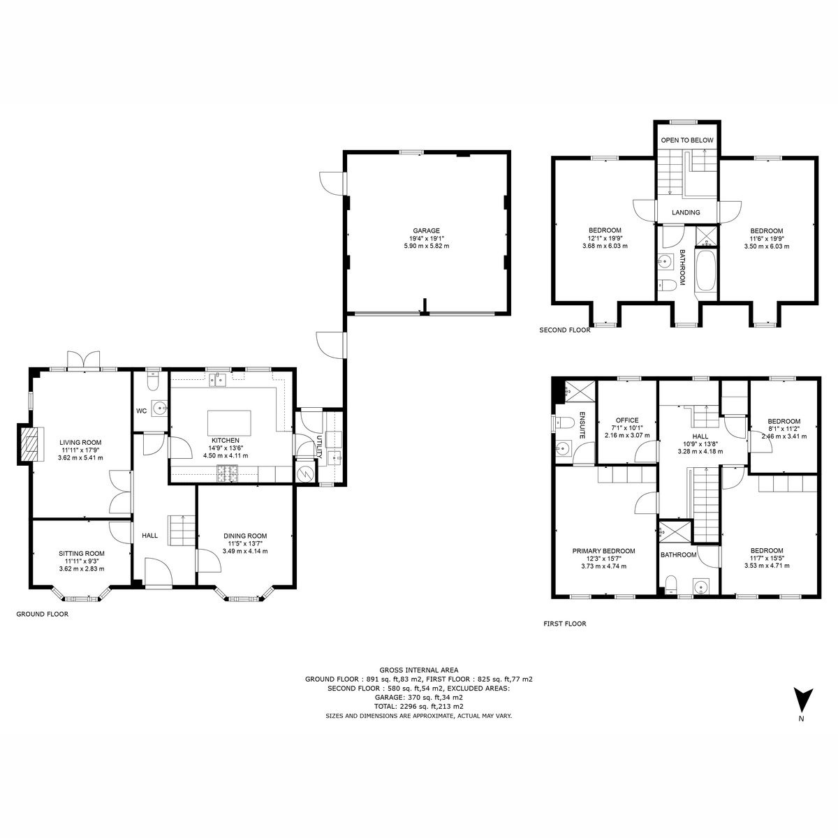 6 bed detached house for sale in The Hall Close, Dunchurch, Rugby