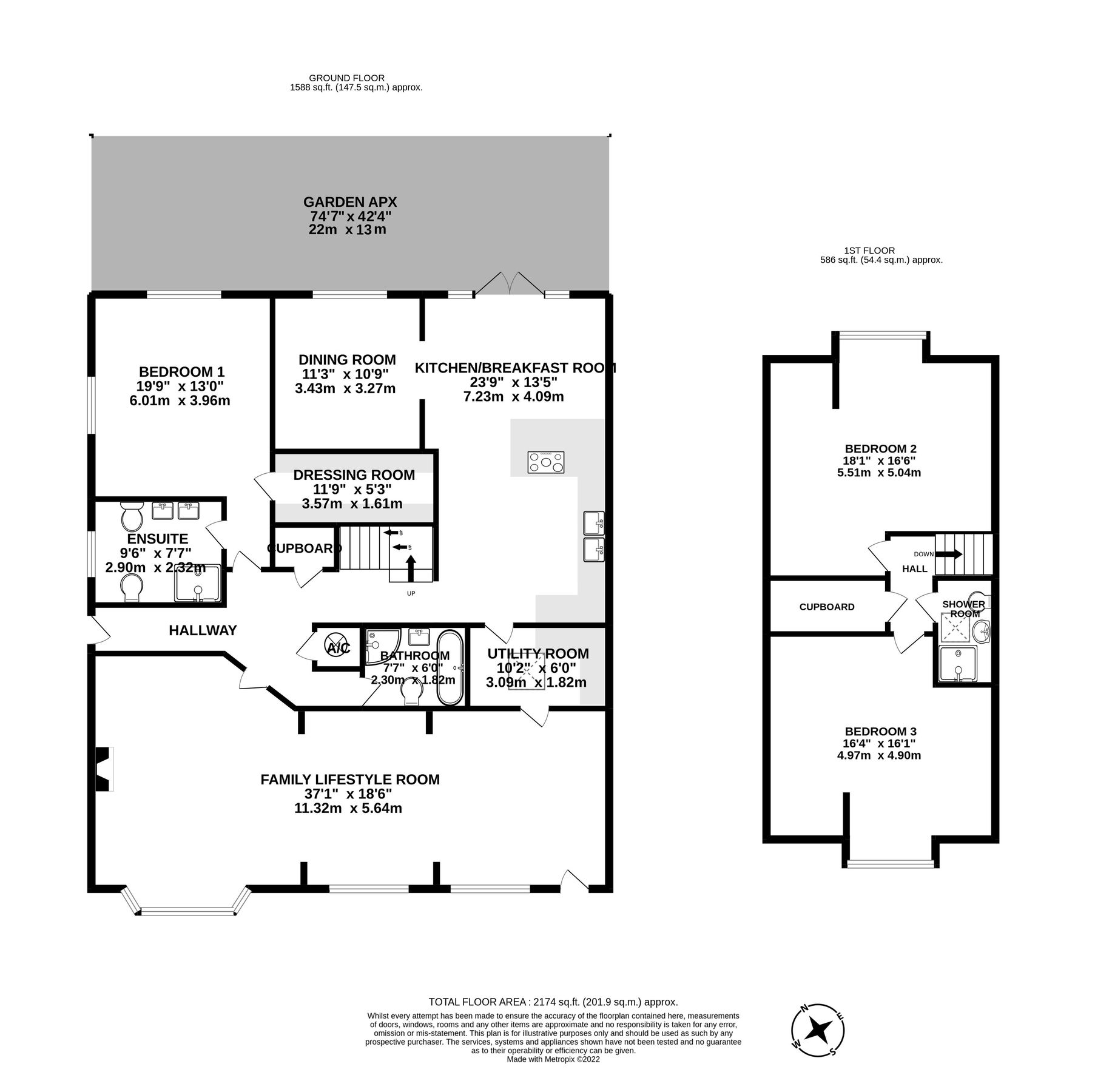 3 bed bungalow for sale in Links Drive, Radlett, Hertfordshire WD7 Zoopla