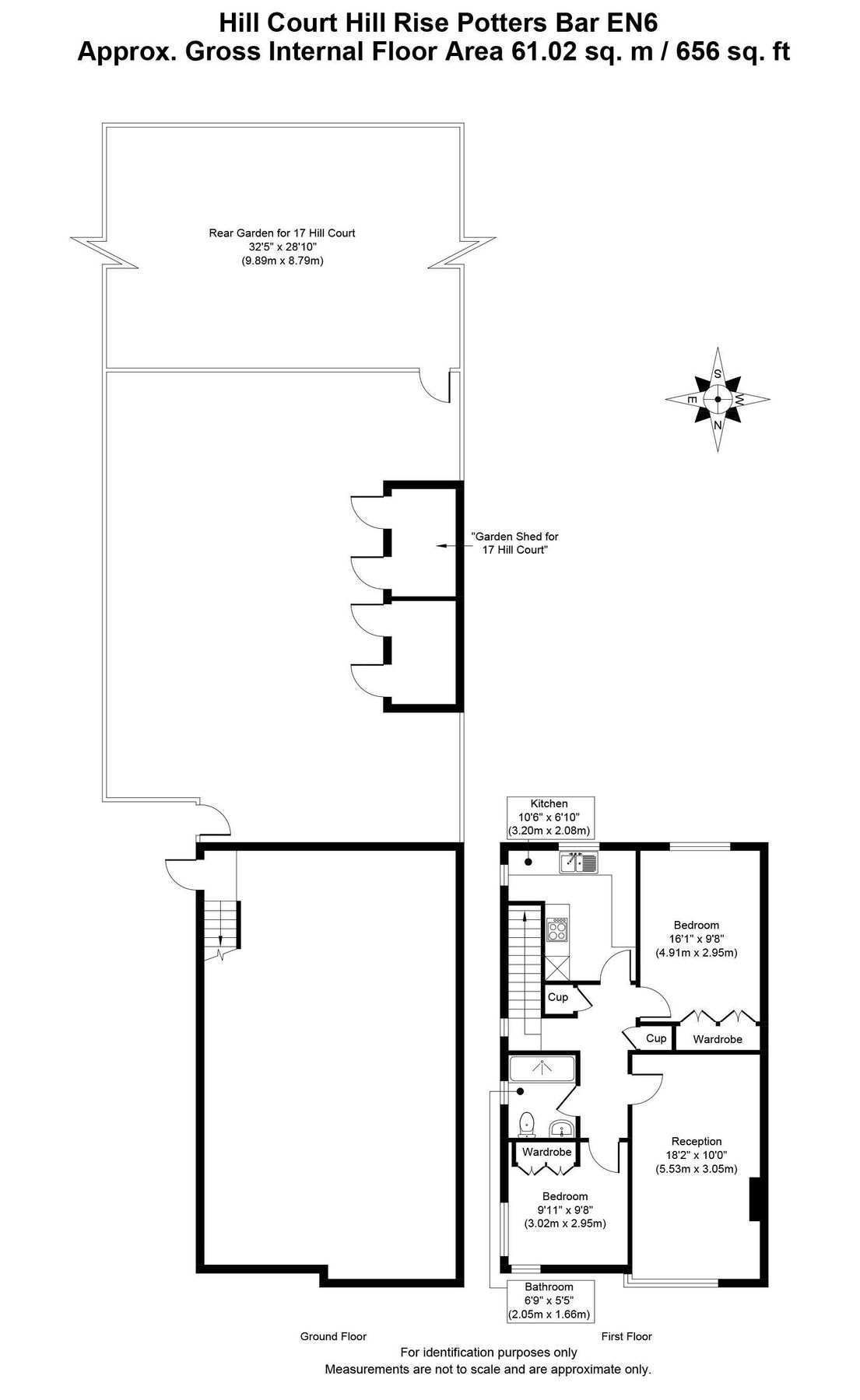 2 bed flat to rent in Hill Rise, Potters Bar EN6 Zoopla
