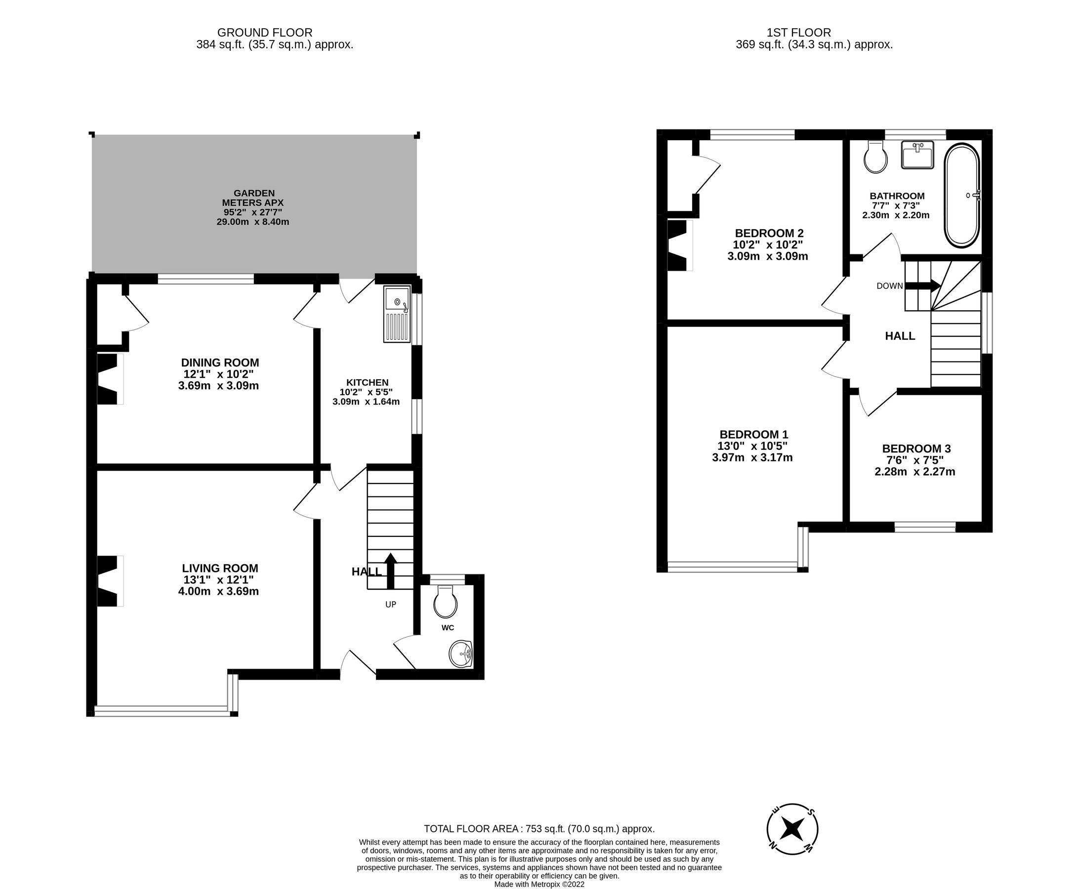 3 bed semidetached house for sale in Gills Hill Lane, Radlett