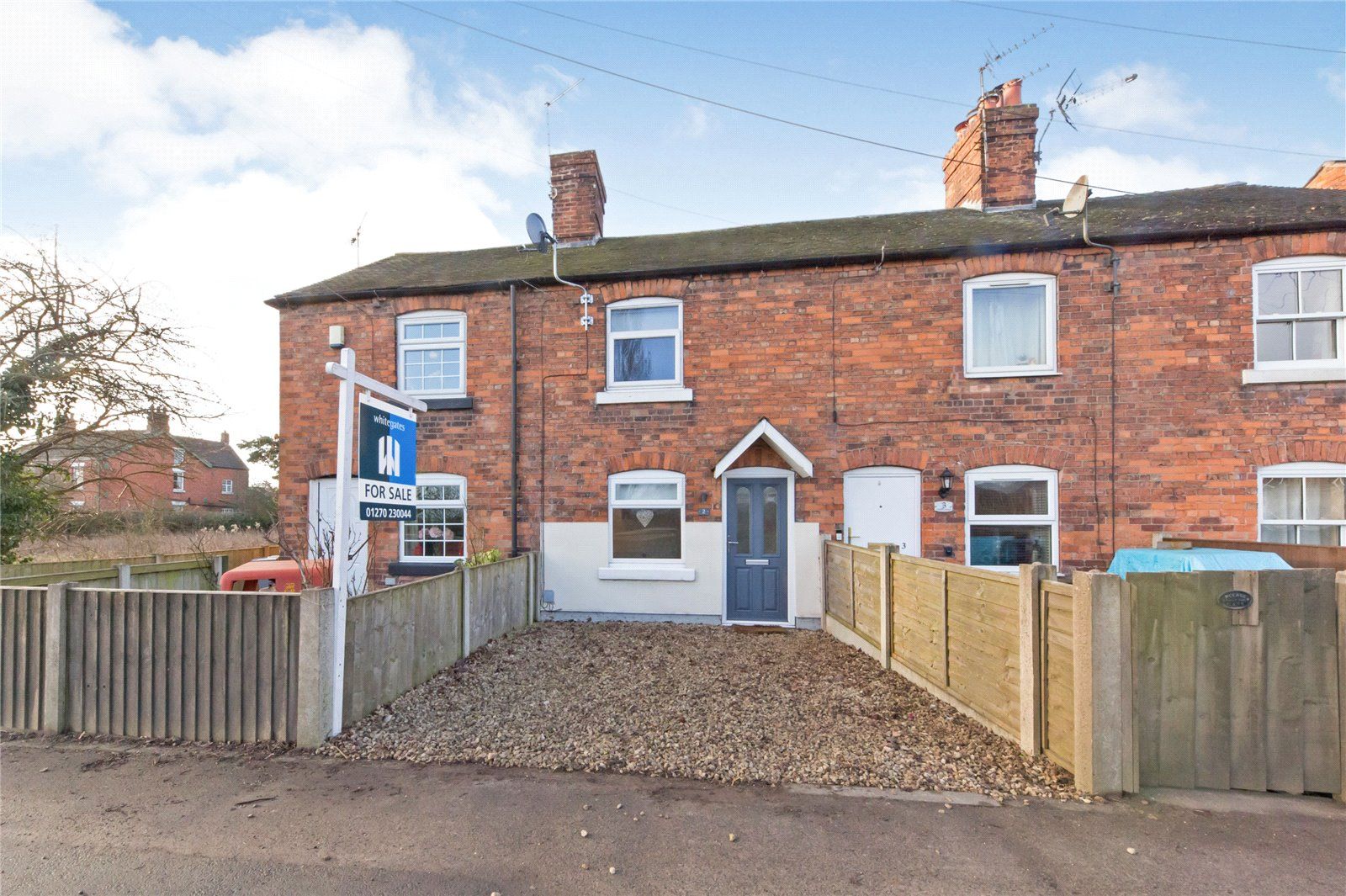2 bed terraced house for sale in Nantwich Road, Wardle, Nantwich