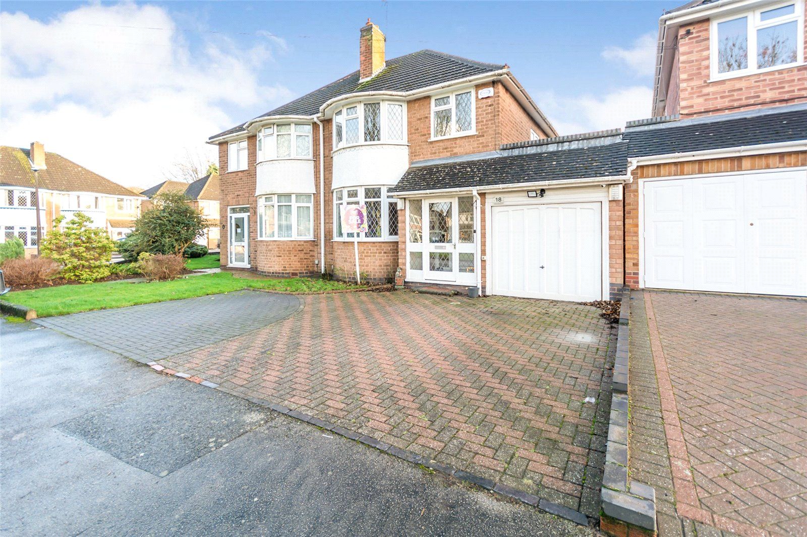 3 bed semidetached house for sale in Bramcote Drive, Solihull, West