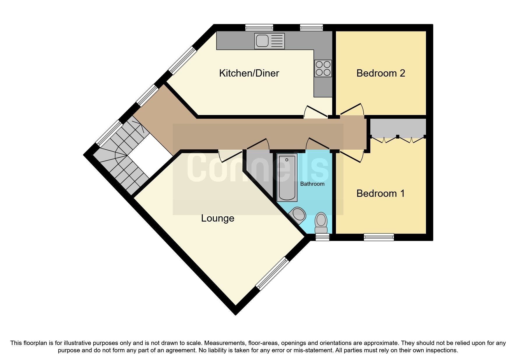 2 bed for sale in Hudson Way, Grantham NG31 Zoopla