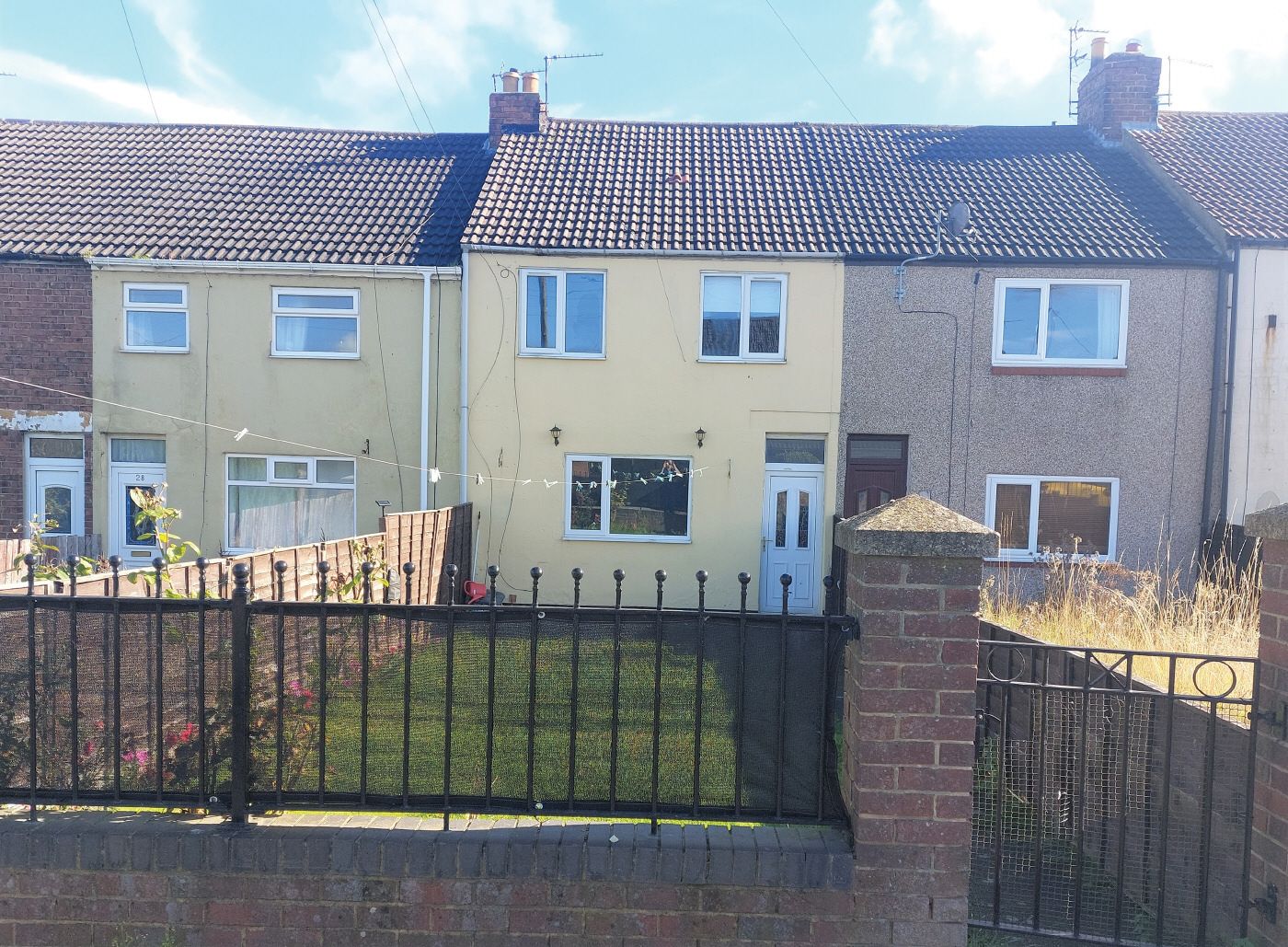 3 bed terraced house for sale in Milbank Terrace, Station Town, Wingate